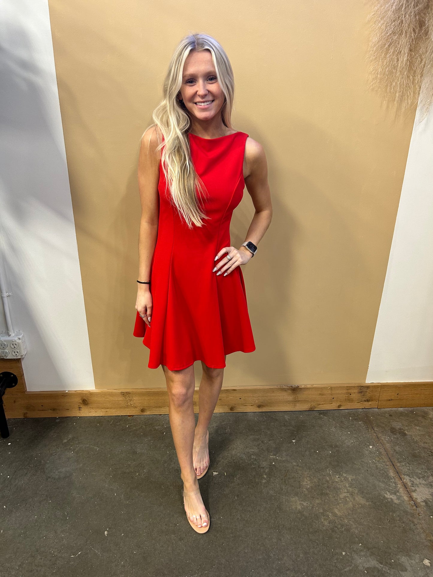 Sophie Boat Neck Dress