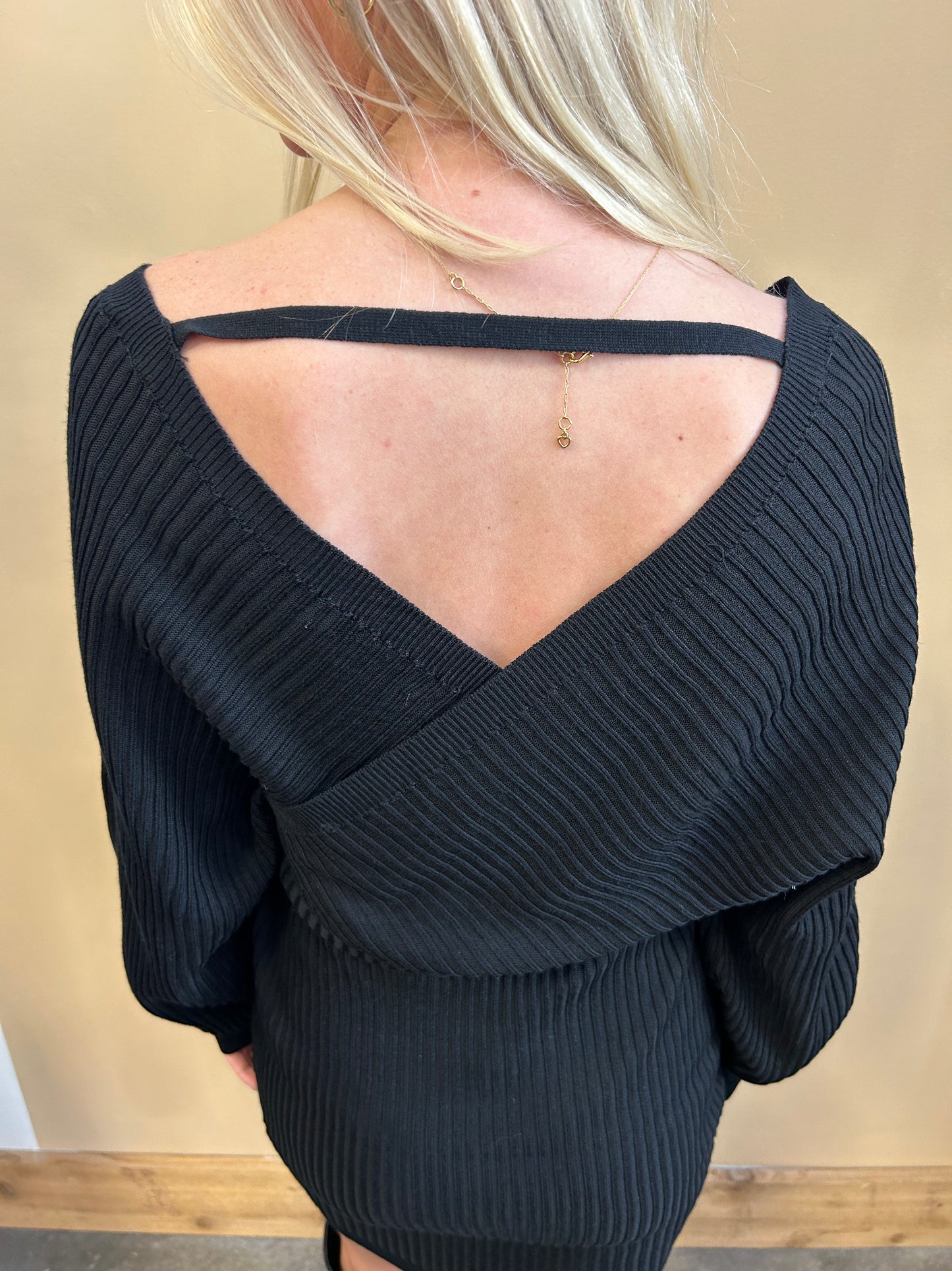 Holly Off Shoulder Sweater Dress
