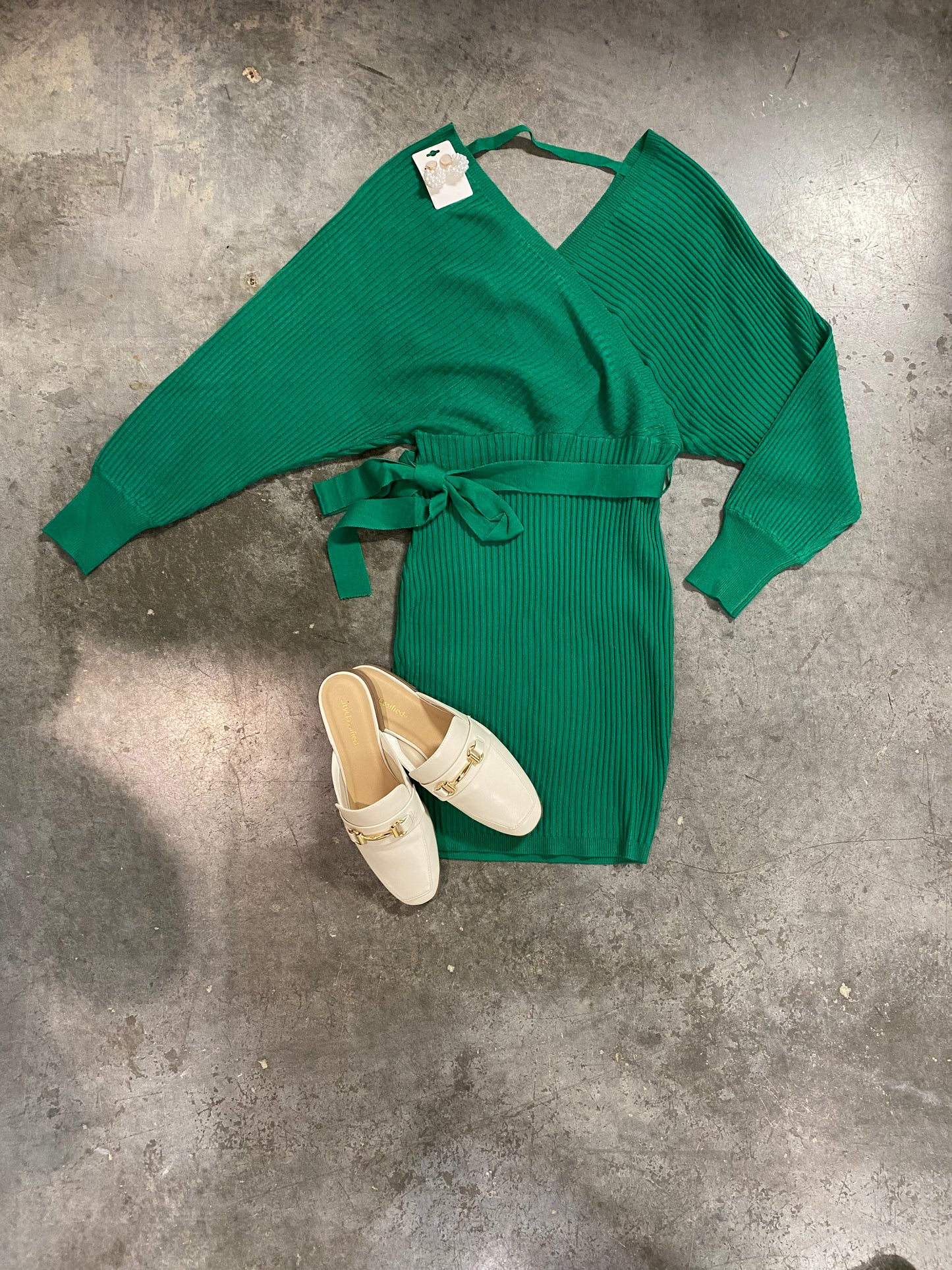Holly Off Shoulder Sweater Dress