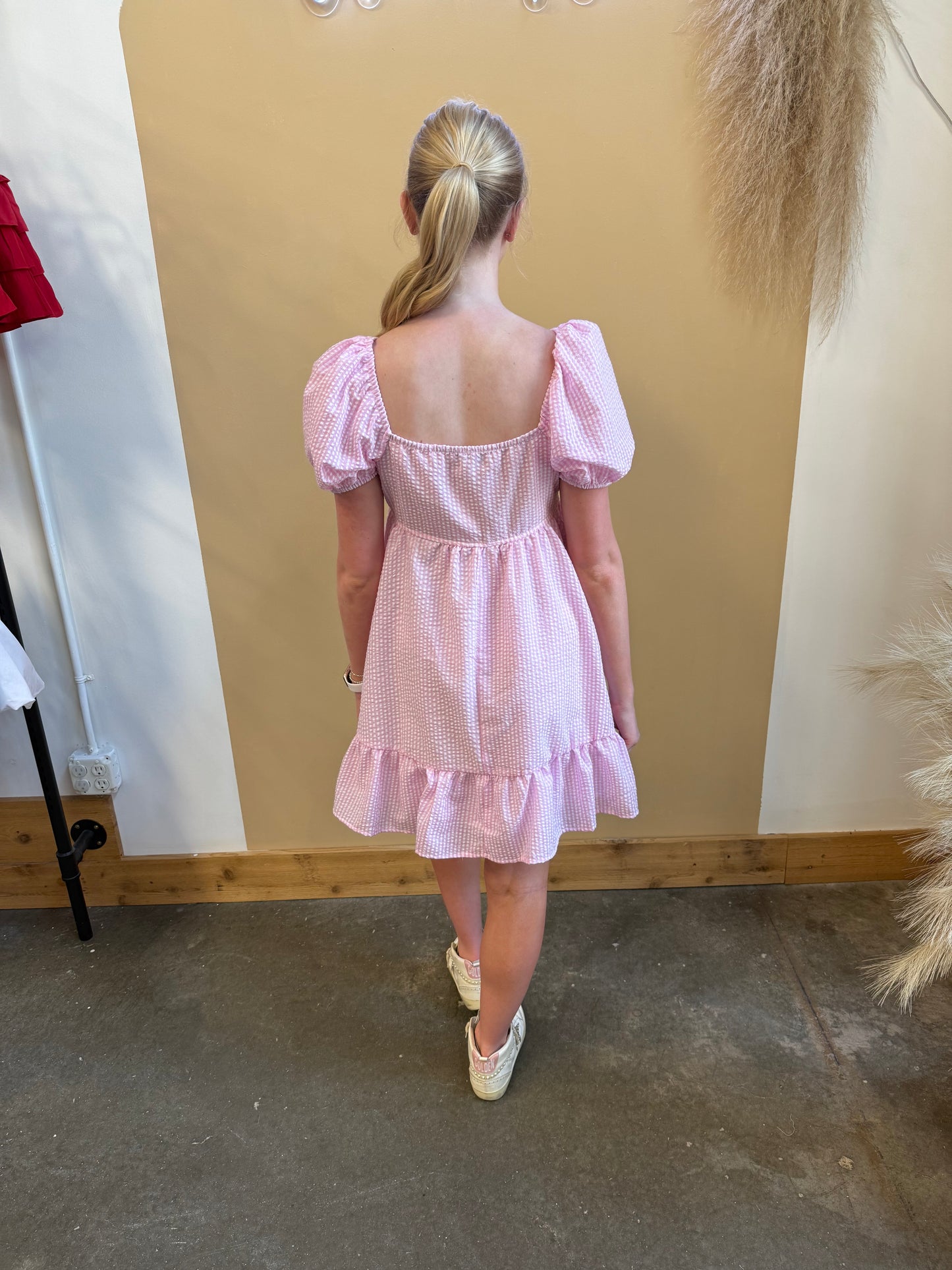 Gabbie Seersucker Dress