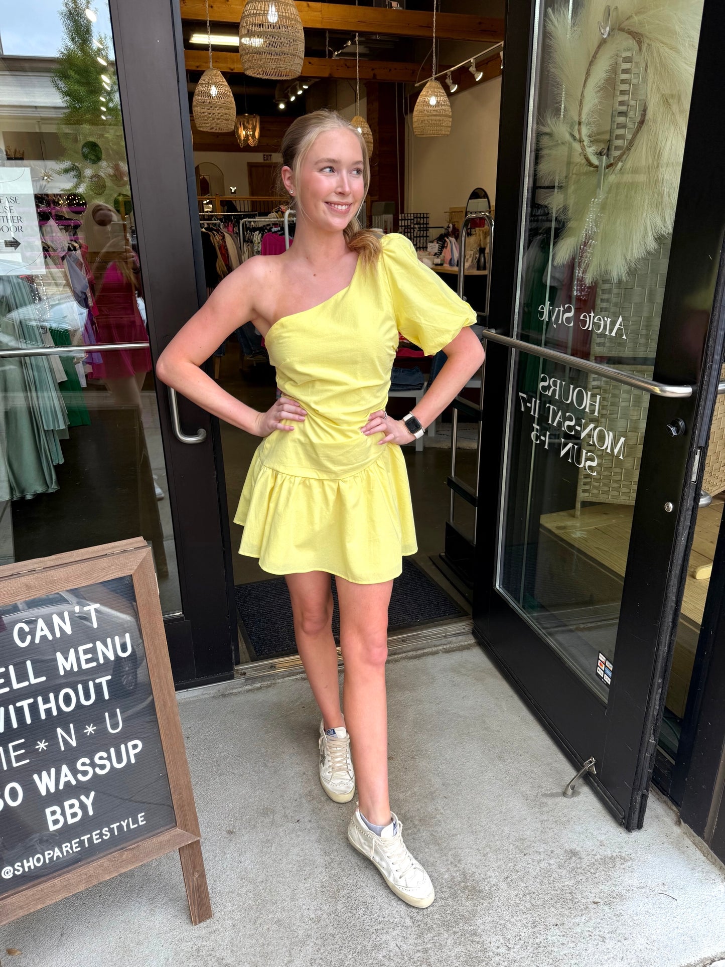 Olivia One Shoulder Dress
