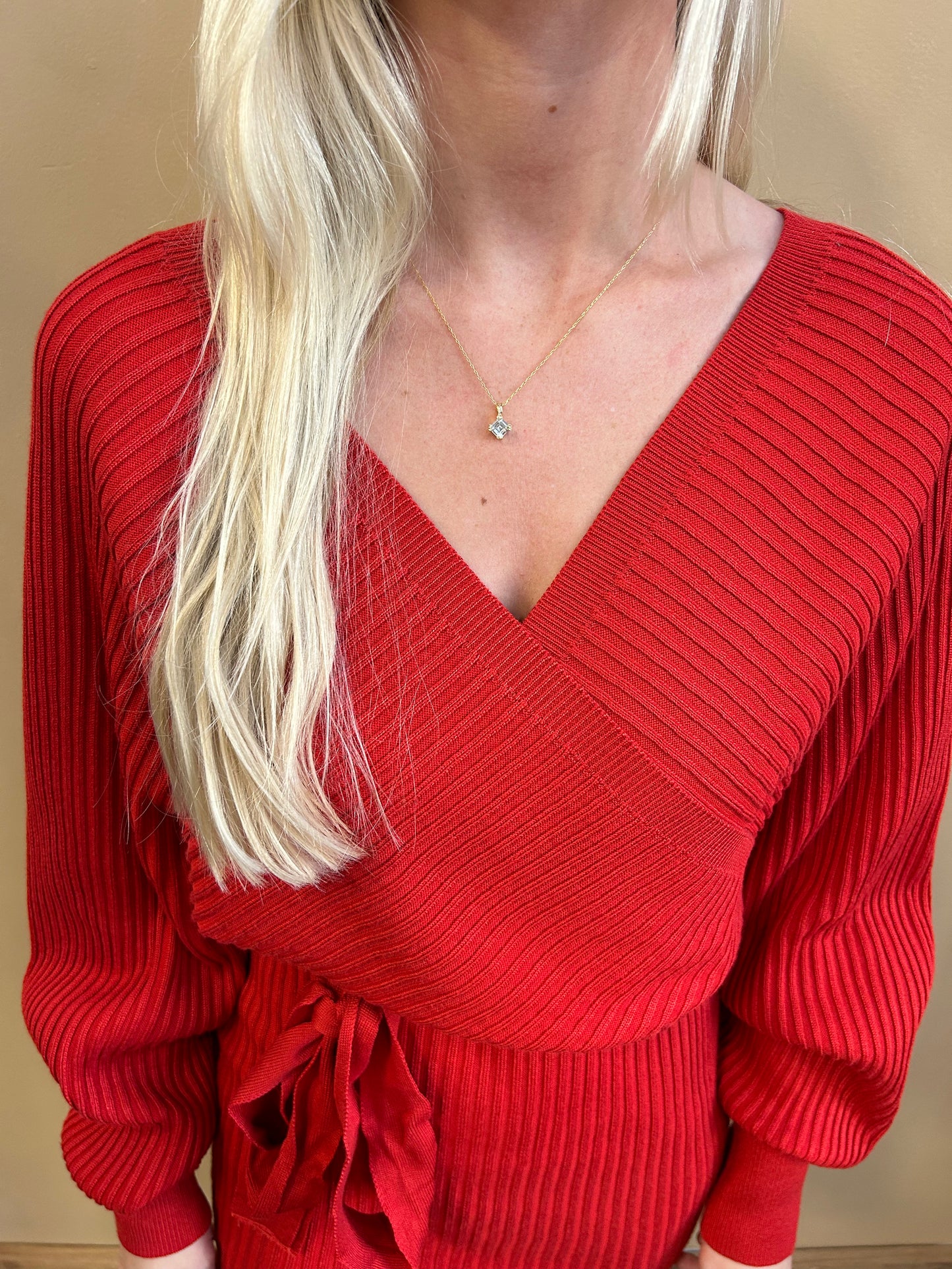 Holly Off Shoulder Sweater Dress