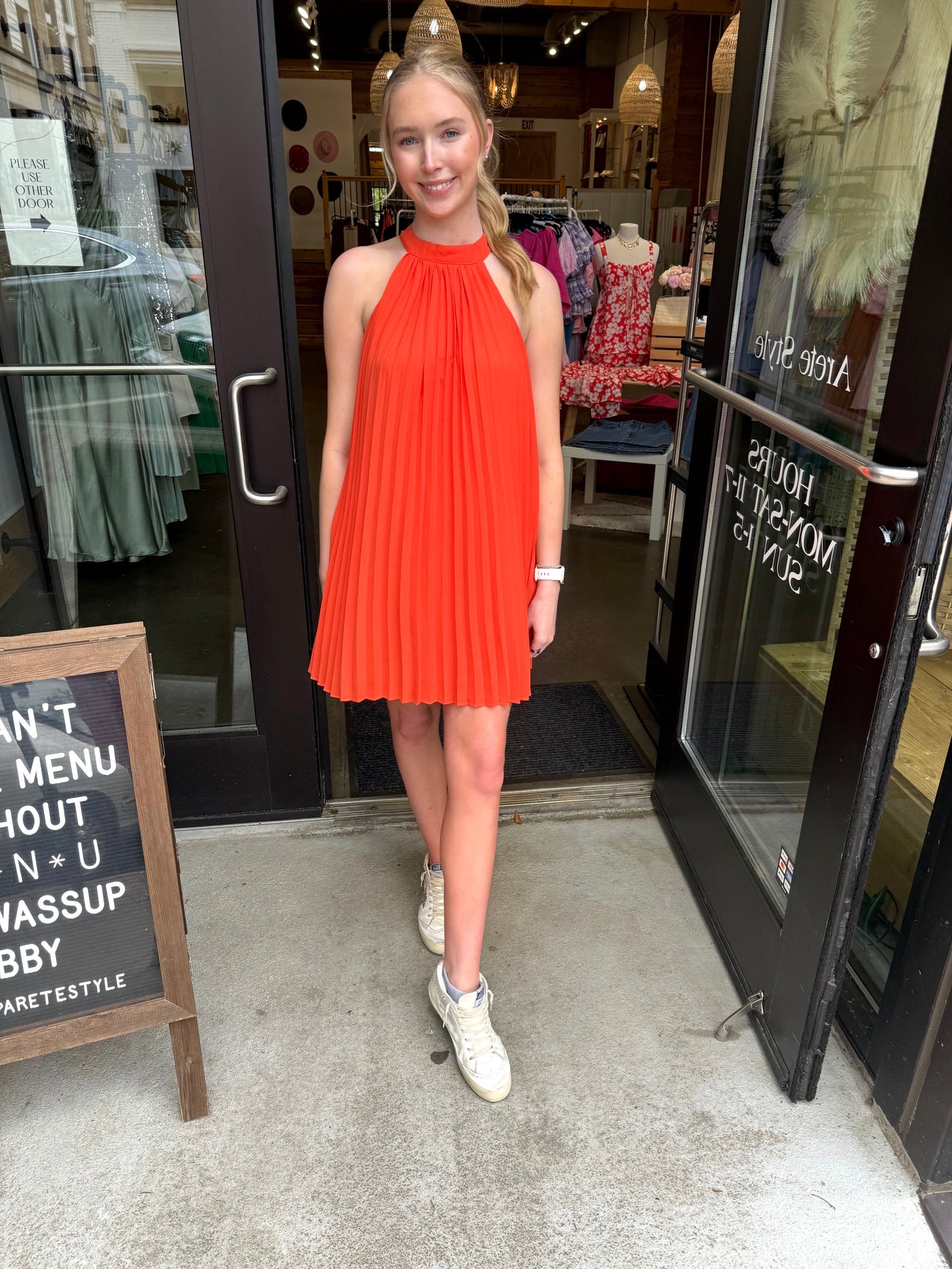 Abigail Halter Dress