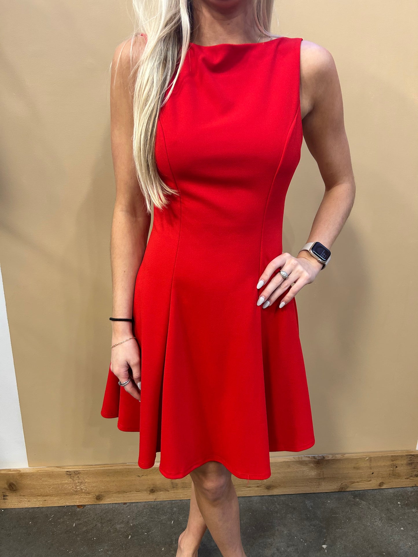 Sophie Boat Neck Dress
