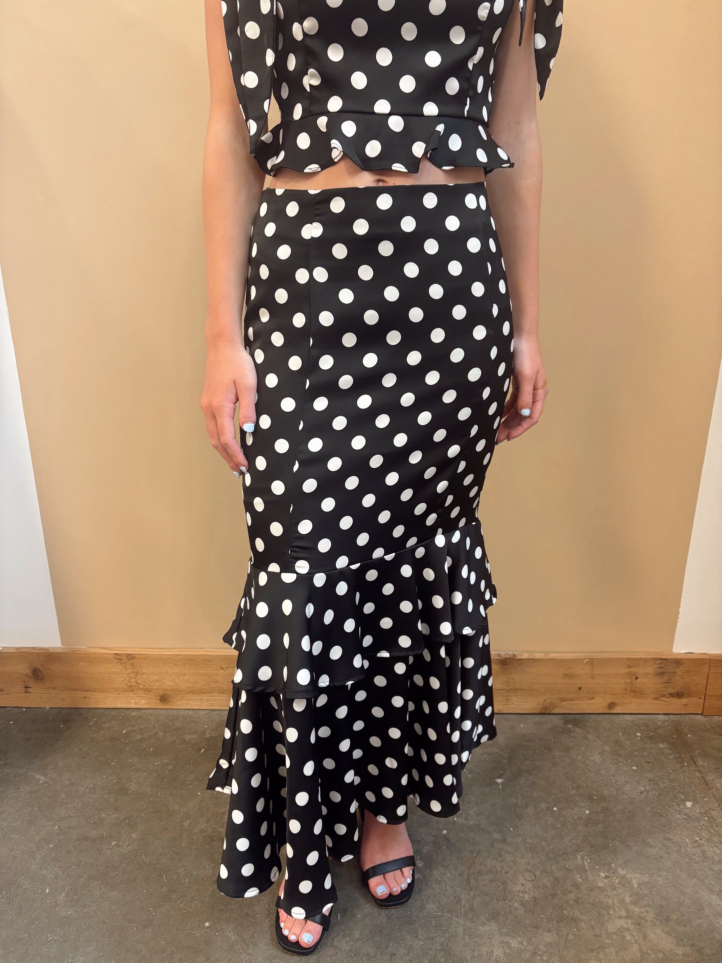 Kelsey Polka Dot Skirt