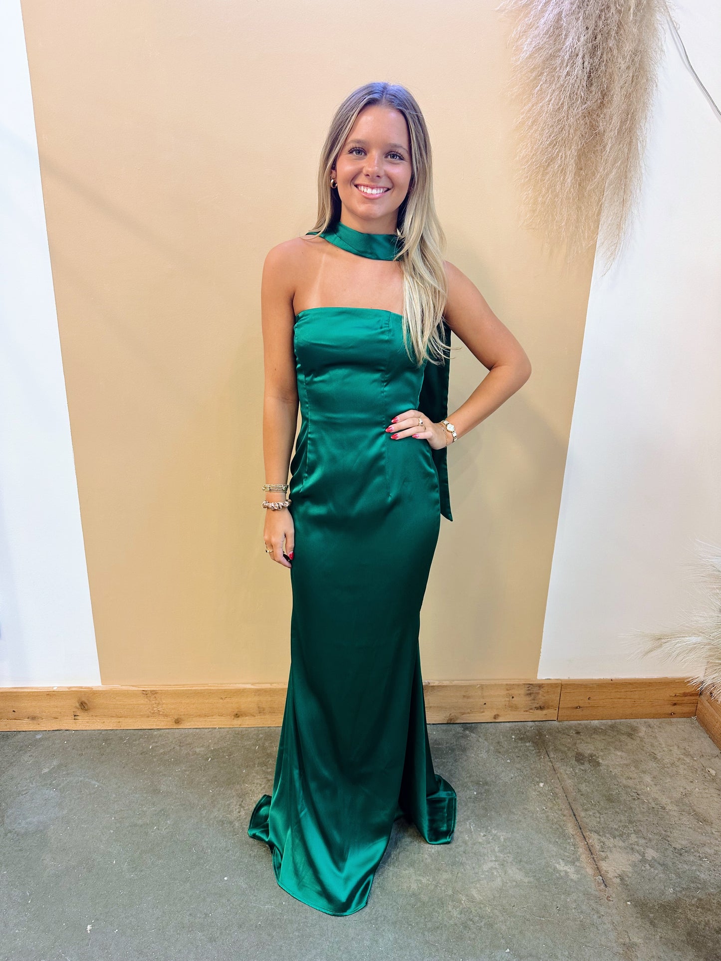 Sophia Strapless Maxi Dress