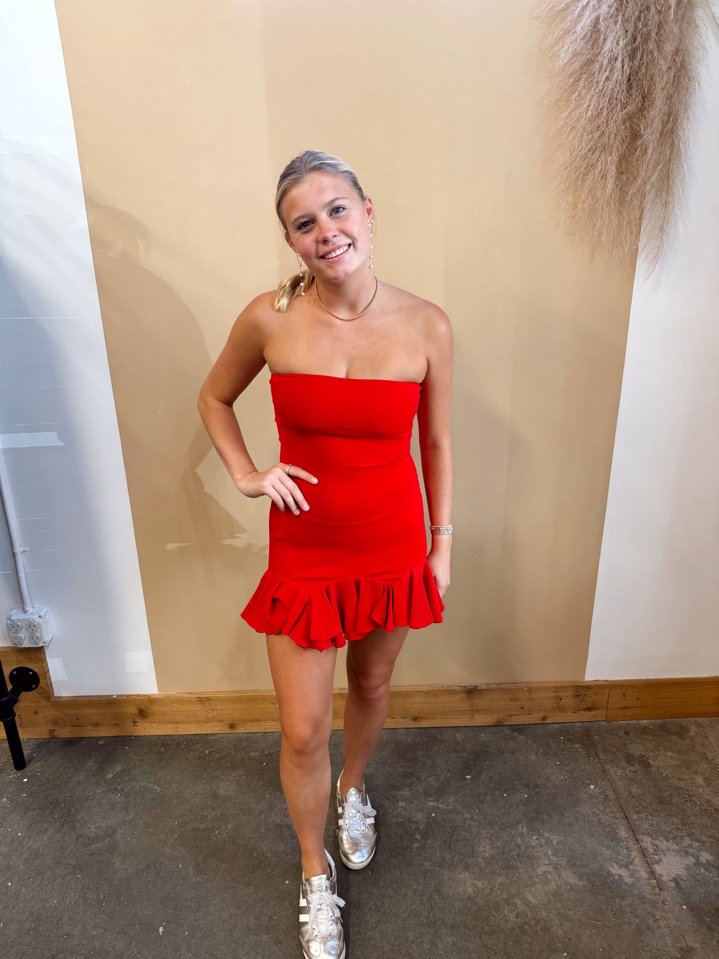 Emily Ruffle Dress
