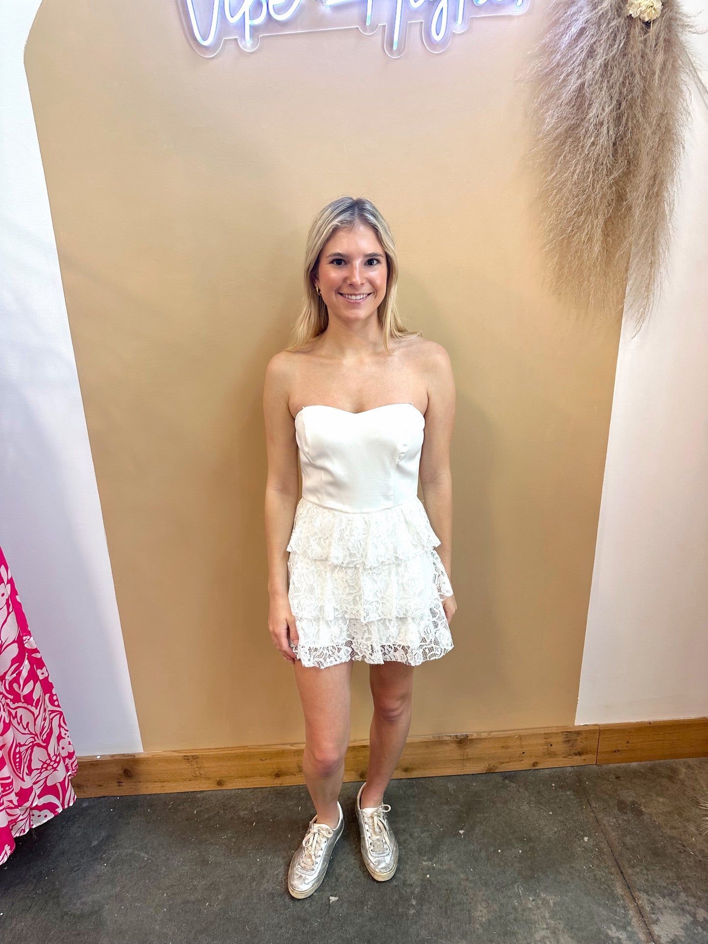 Shelby Lace Romper