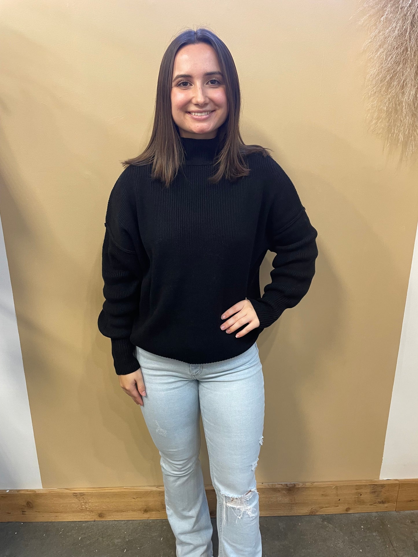 Chandler Mock Neck Sweater