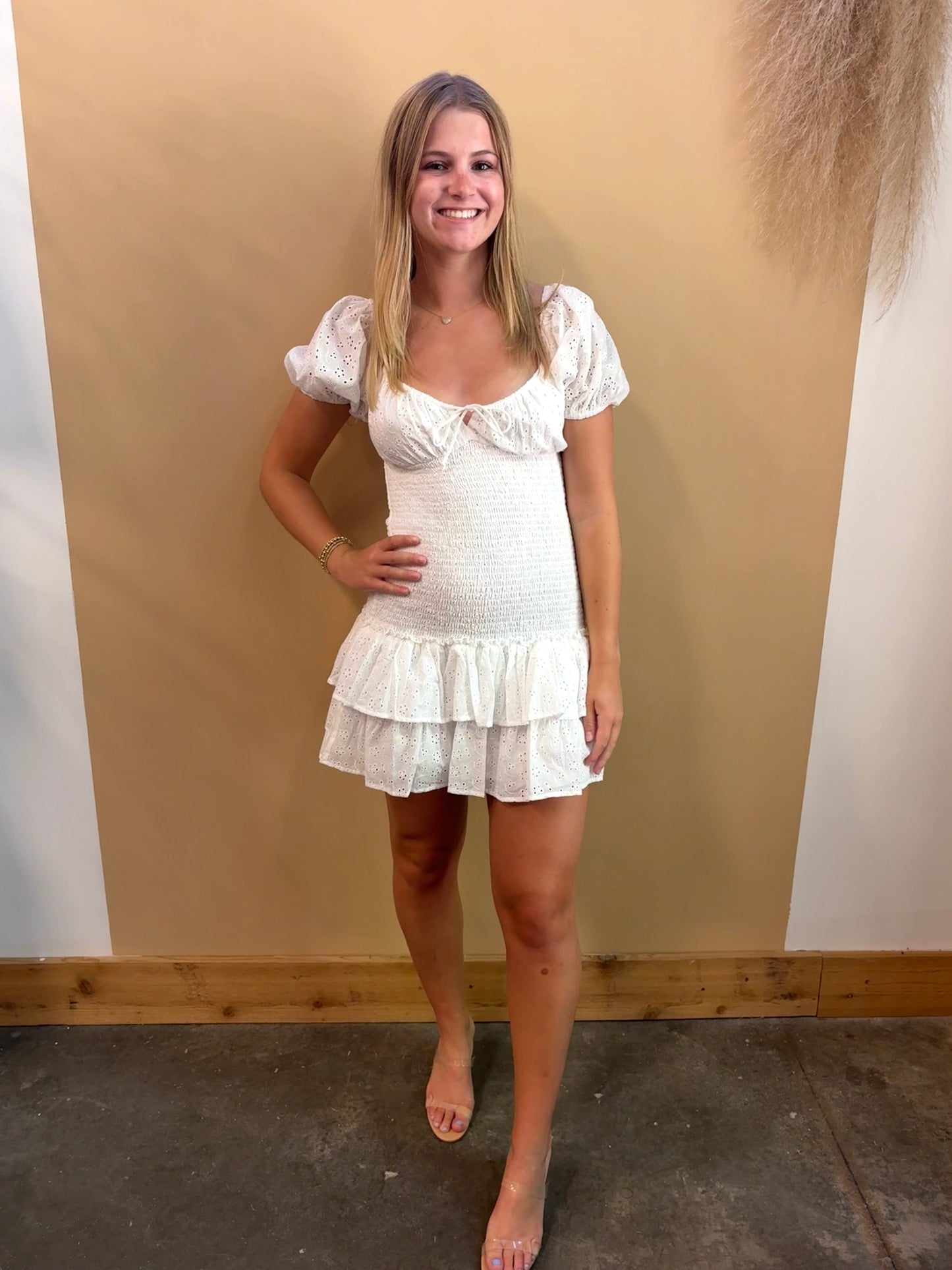 Emma Eyelet Dress