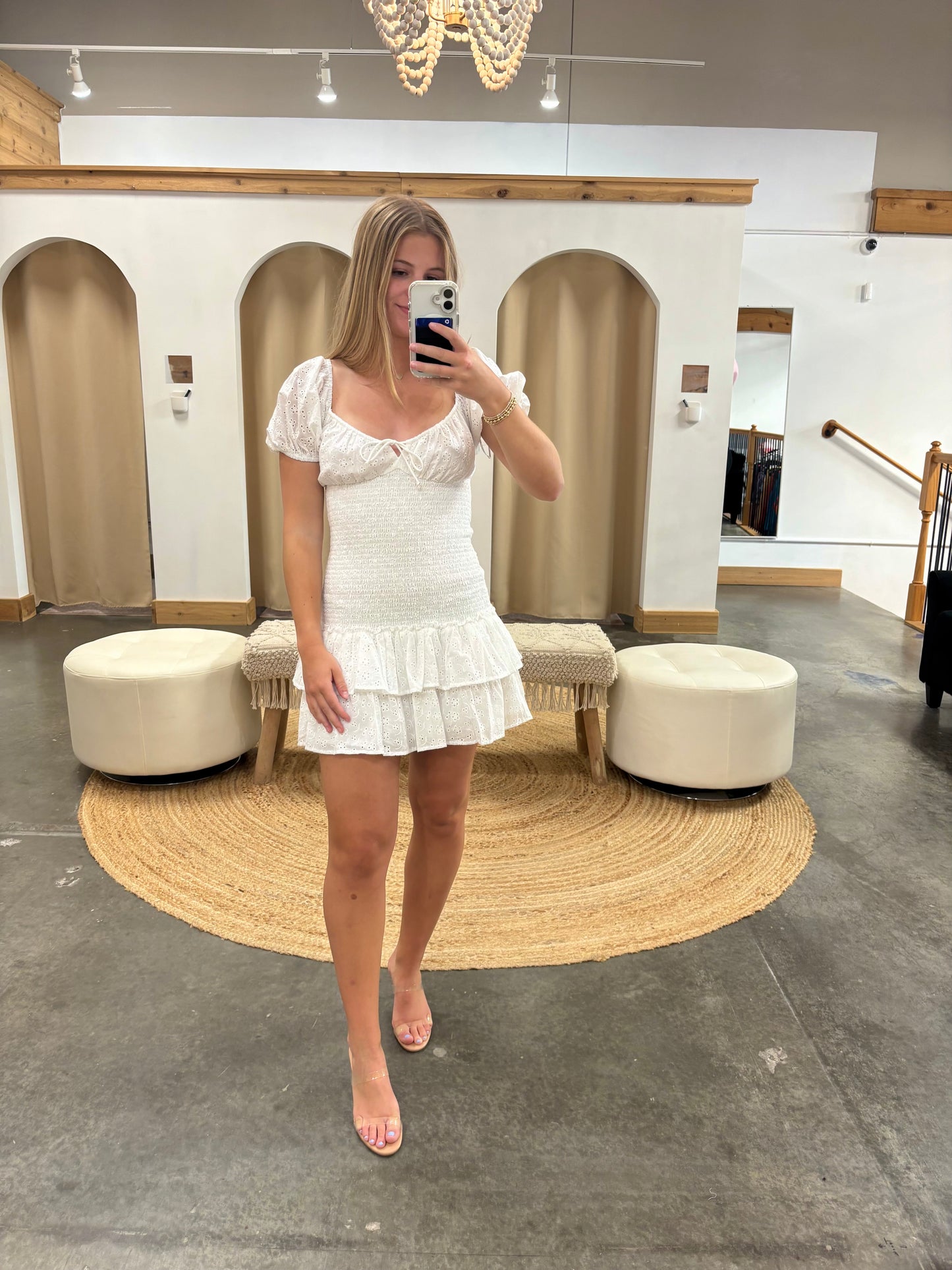 Emma Eyelet Dress