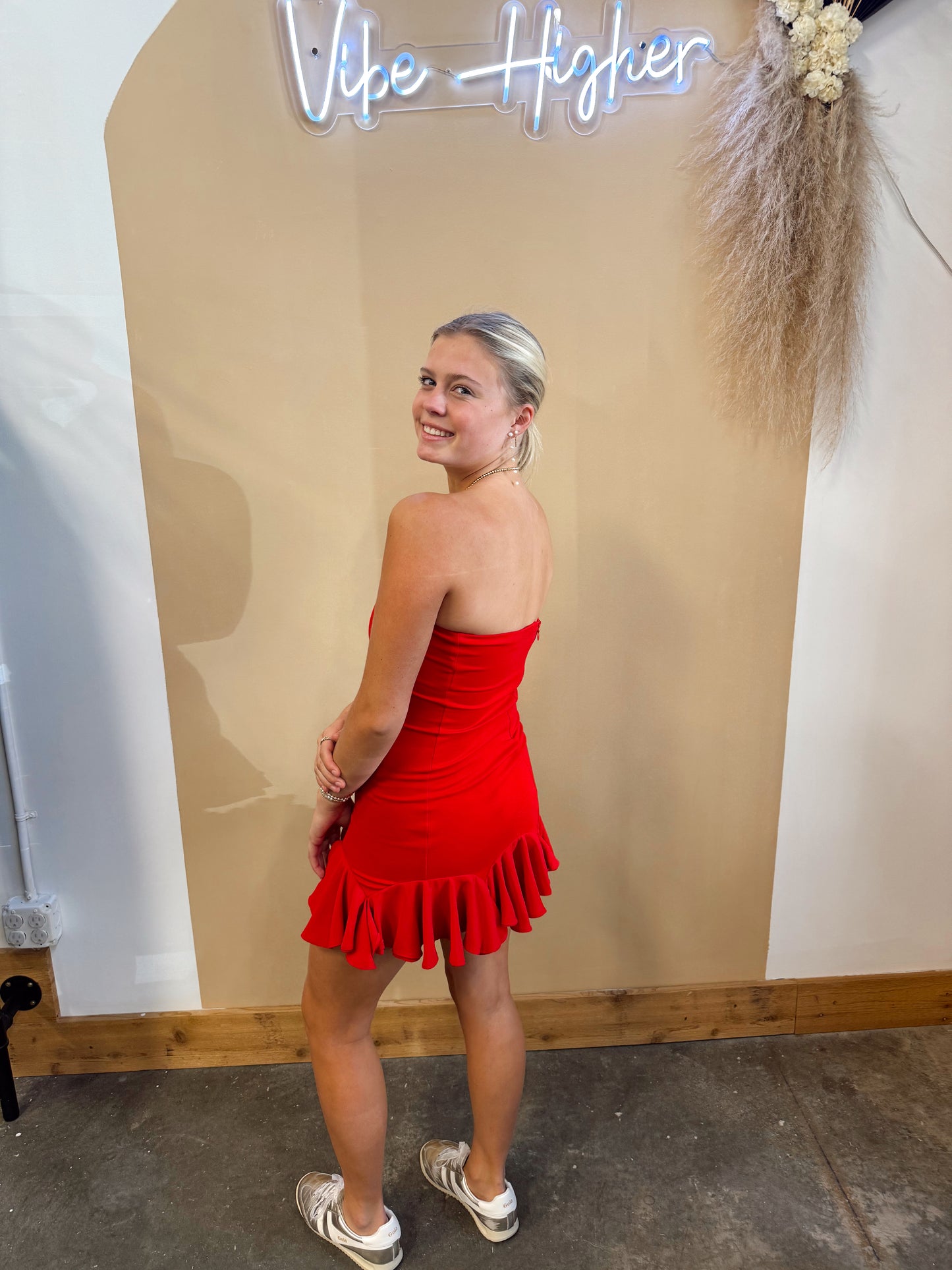 Emily Ruffle Dress