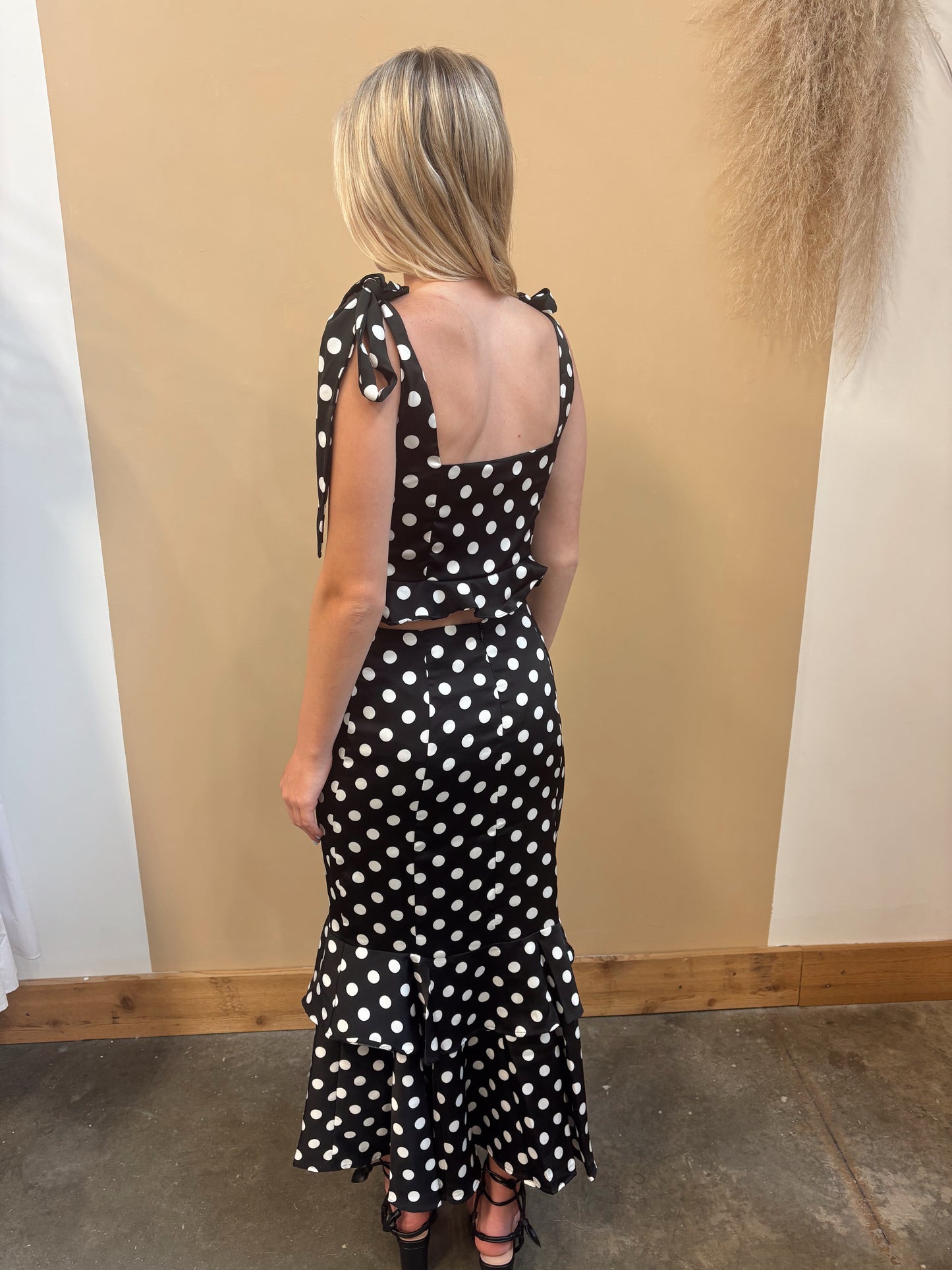 Kelsey Polka Dot Top