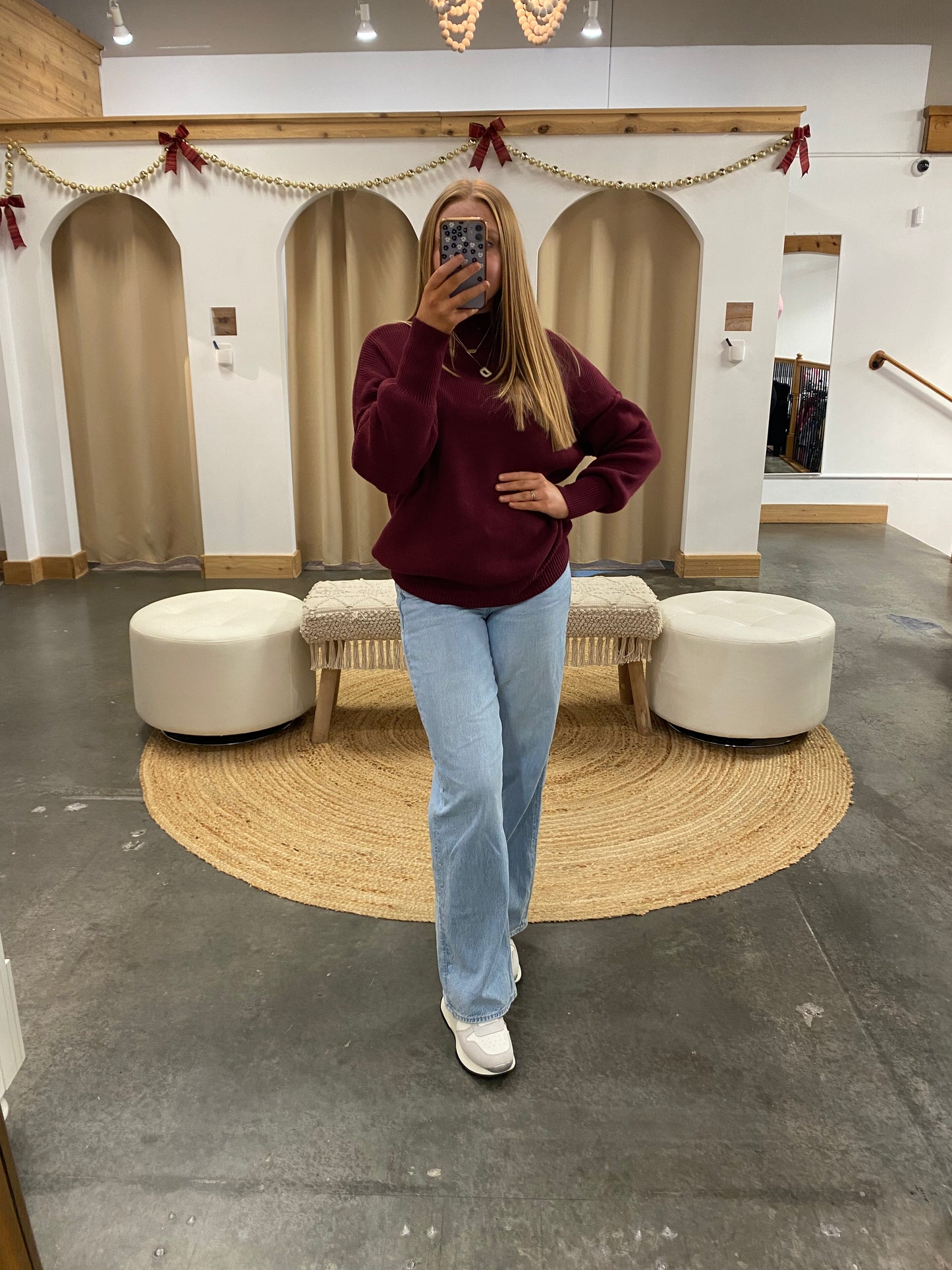 Chandler Mock Neck Sweater