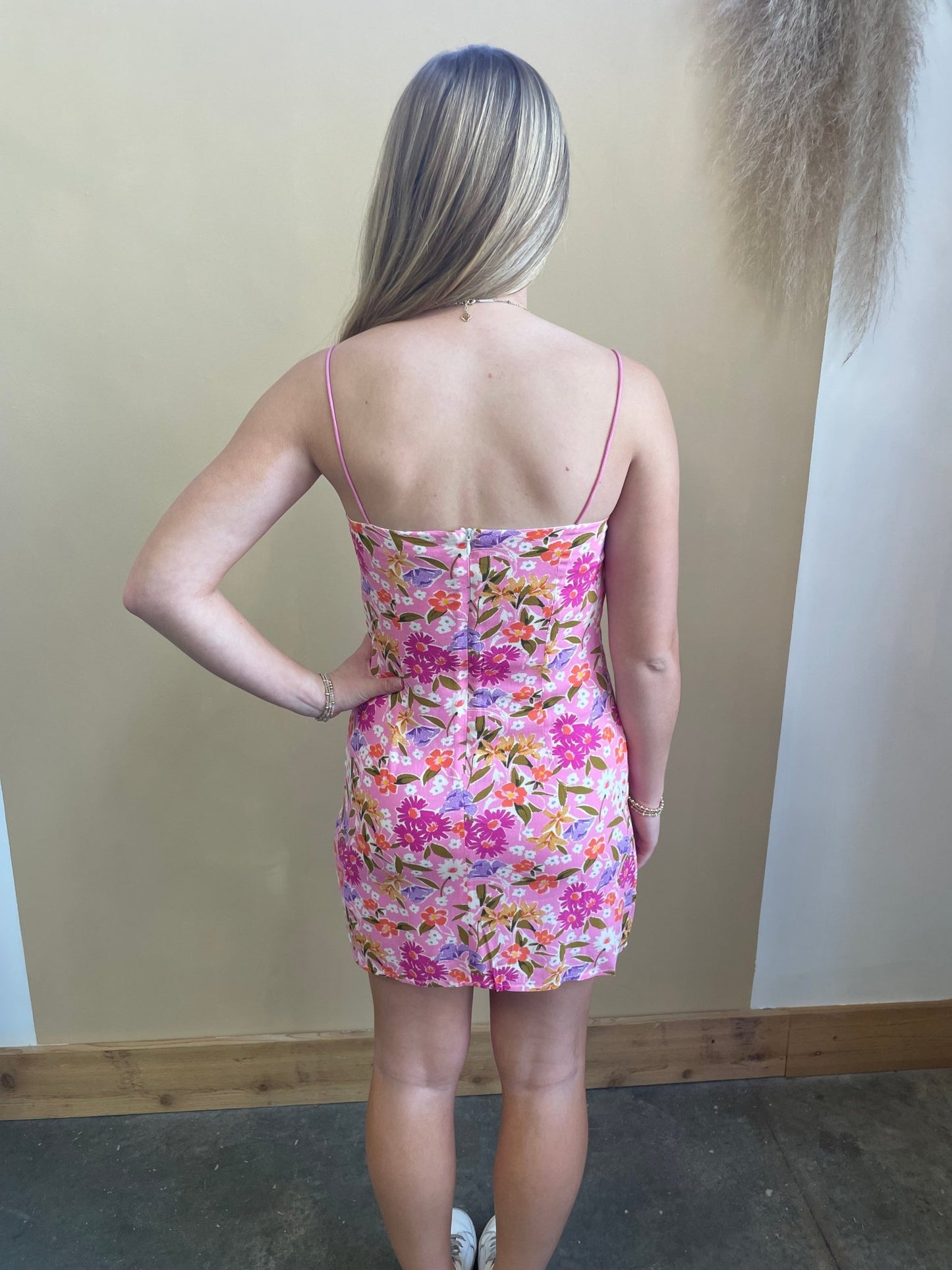 Adaline Floral Dress - Arete Style