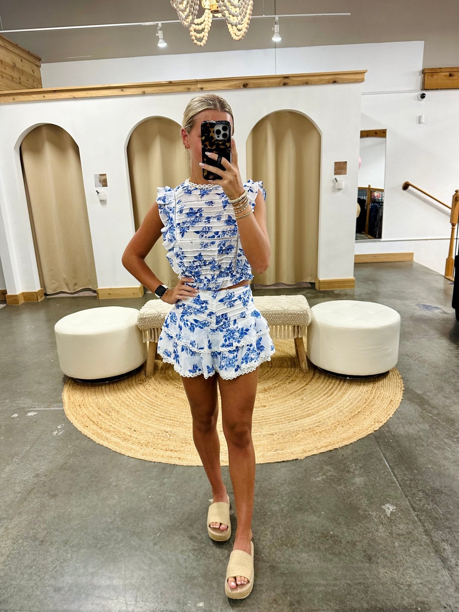 Best Days Ruffle Shorts - Arete Style