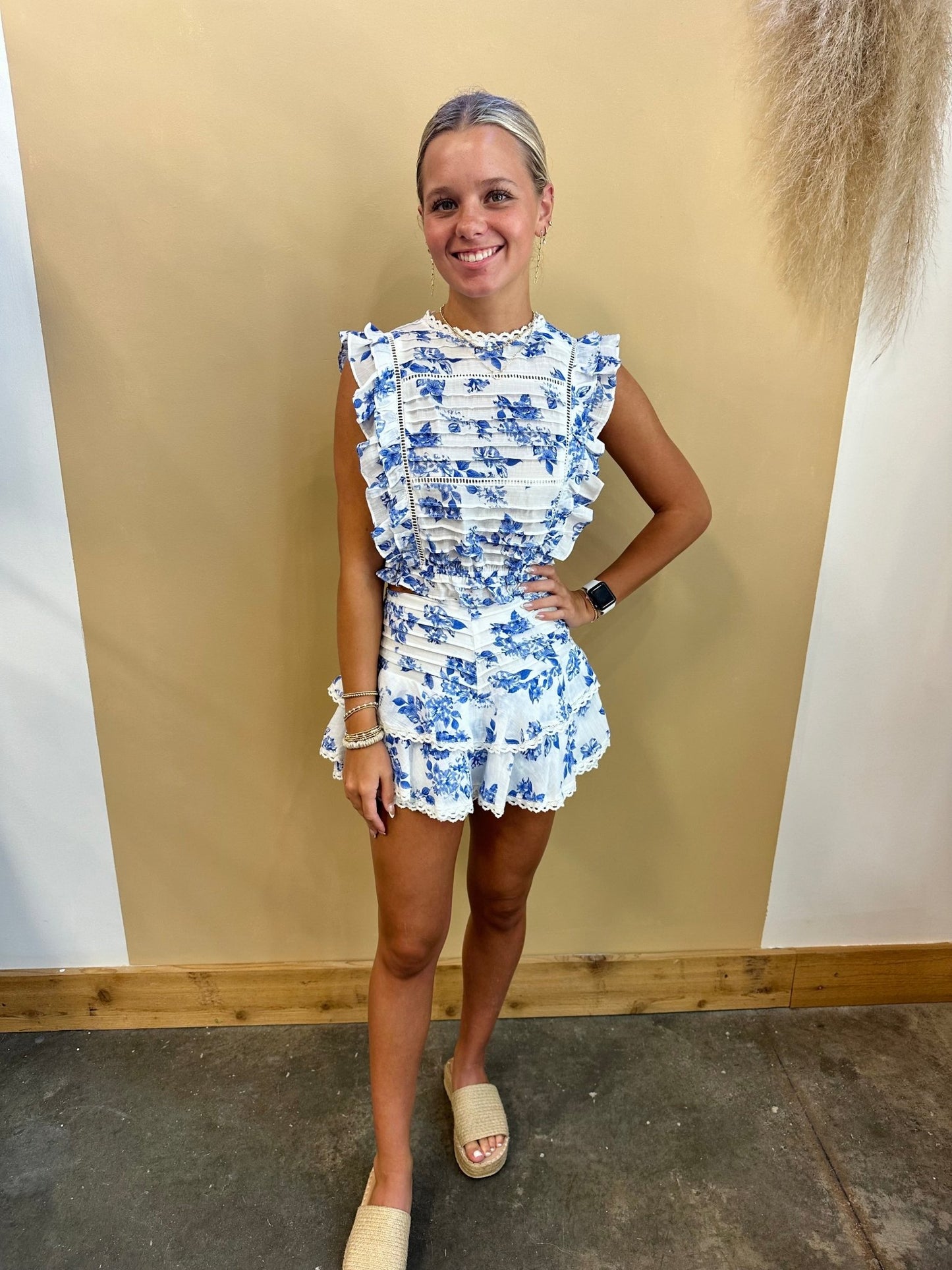 Best Days Ruffle Shorts - Arete Style