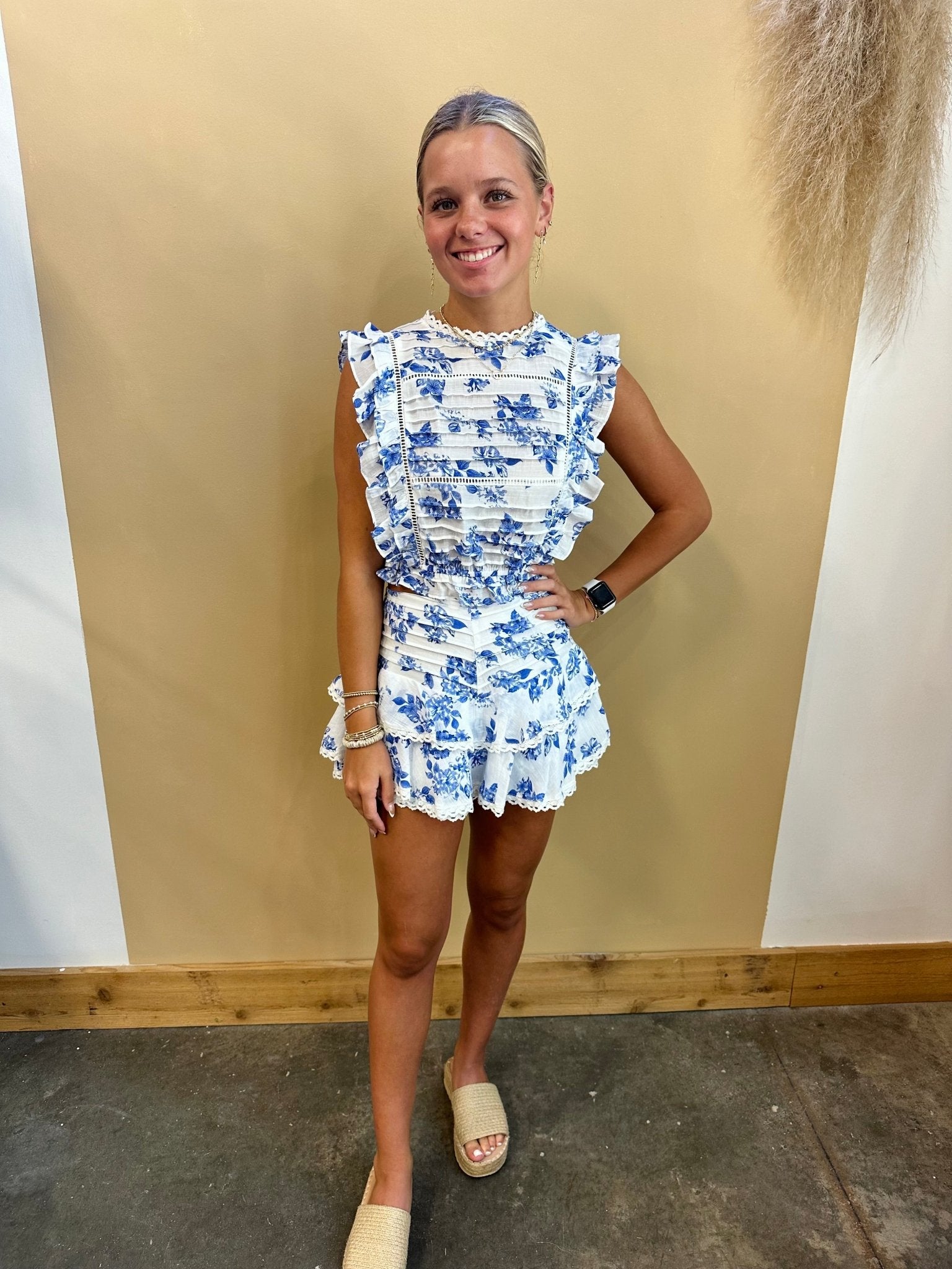 Best Days Ruffle Shorts - Arete Style