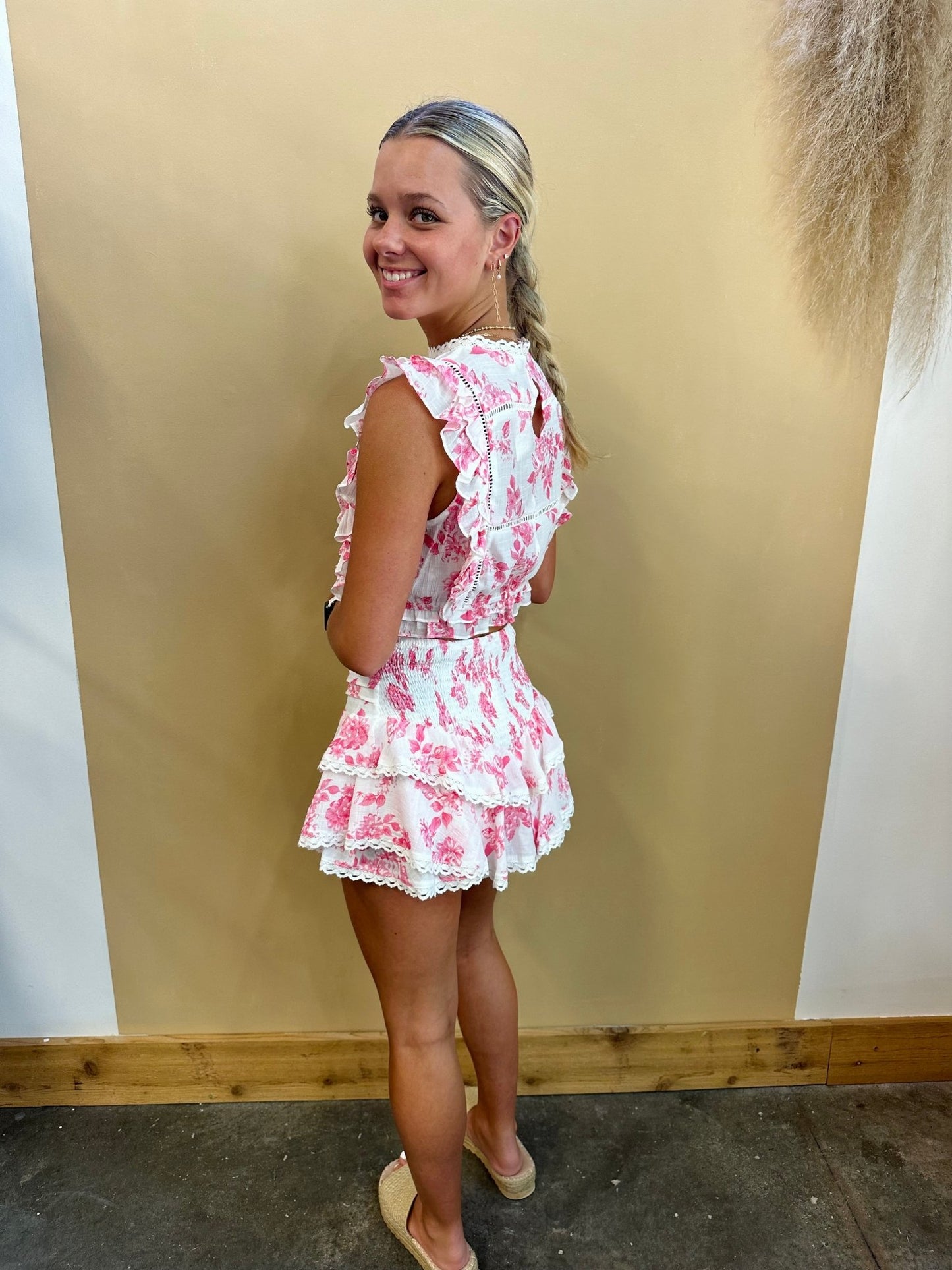 Best Days Ruffle Shorts - Arete Style