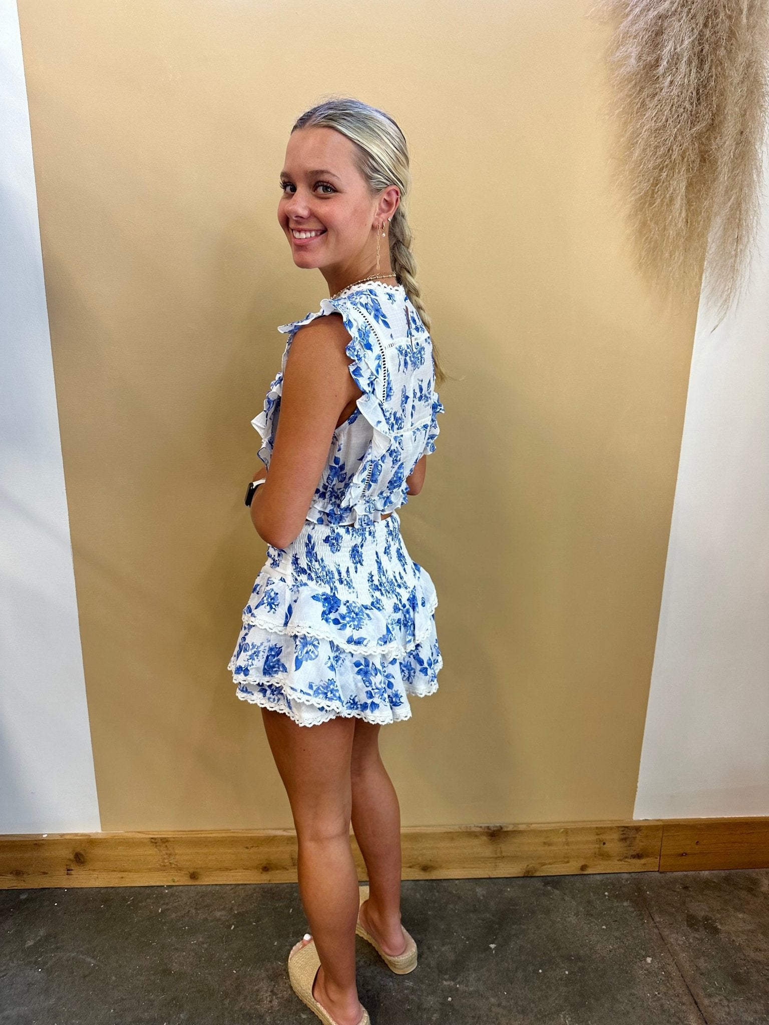 Best Days Ruffle Shorts - Arete Style