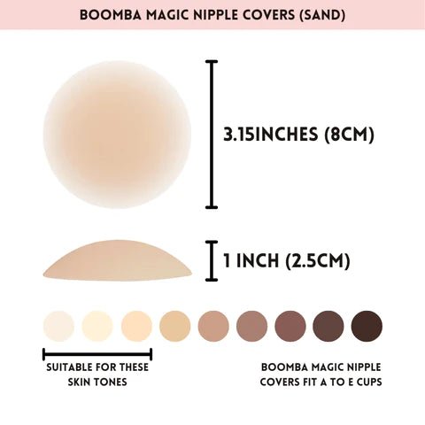 BOOMBA Magic Nipple Covers - Arete Style