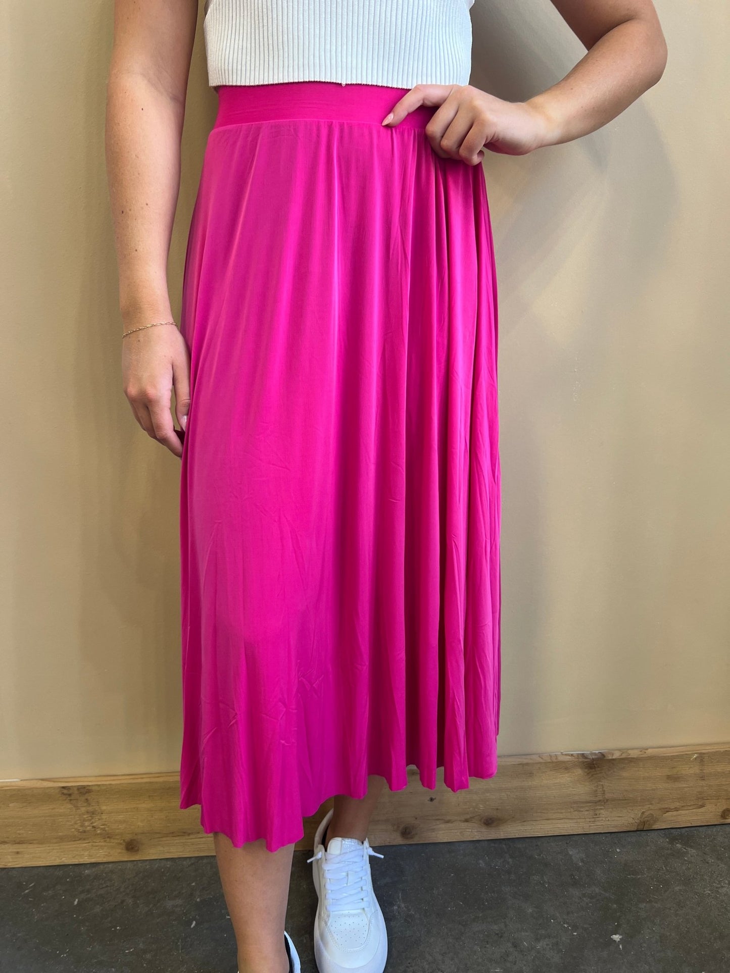 Flowy Midi Skirt - Arete Style