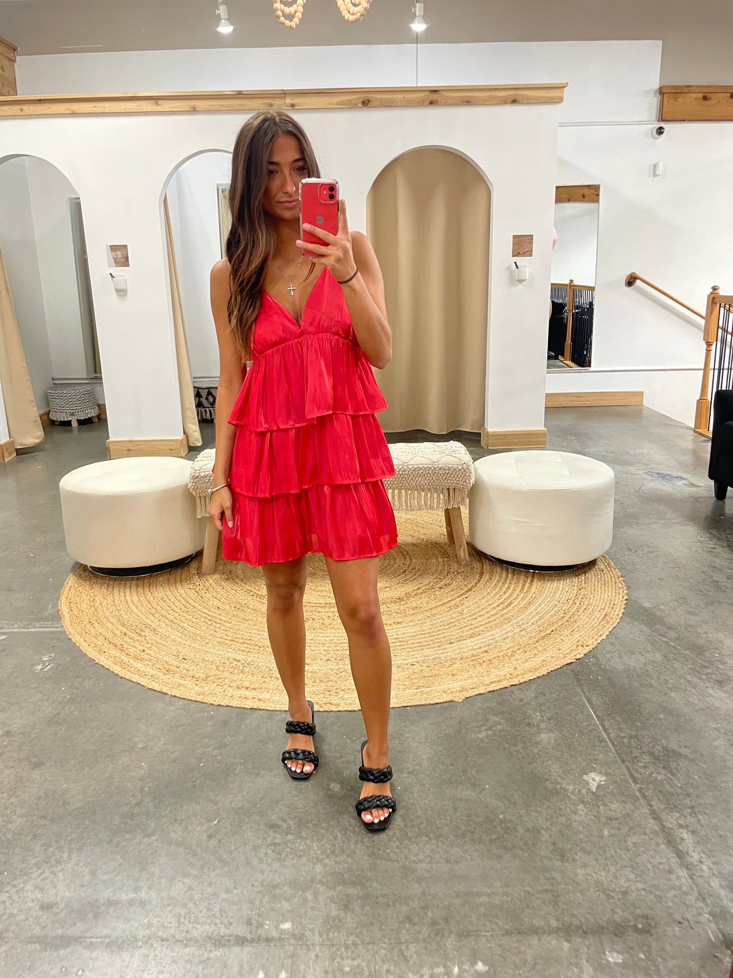 Piper Ruffle Dress