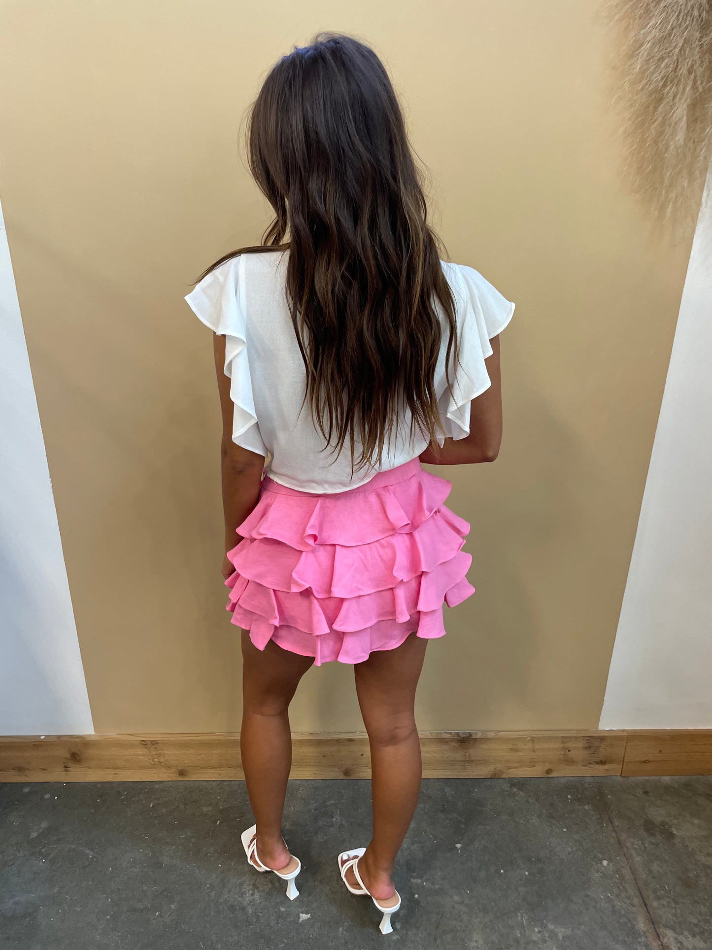 Tully Tiered Mini Skort