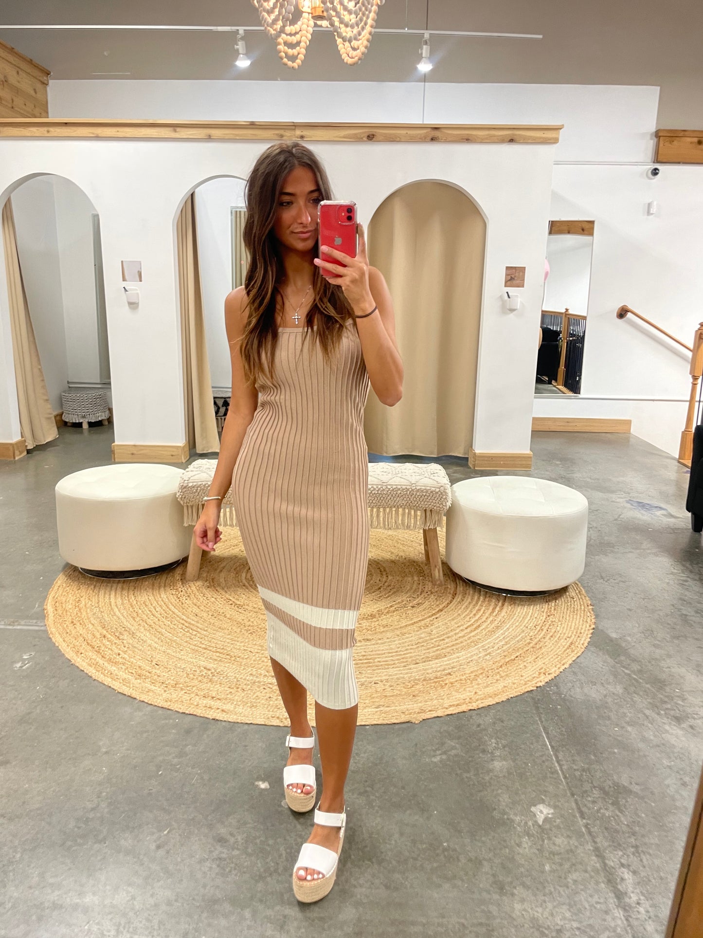 In The Moment Midi Dress