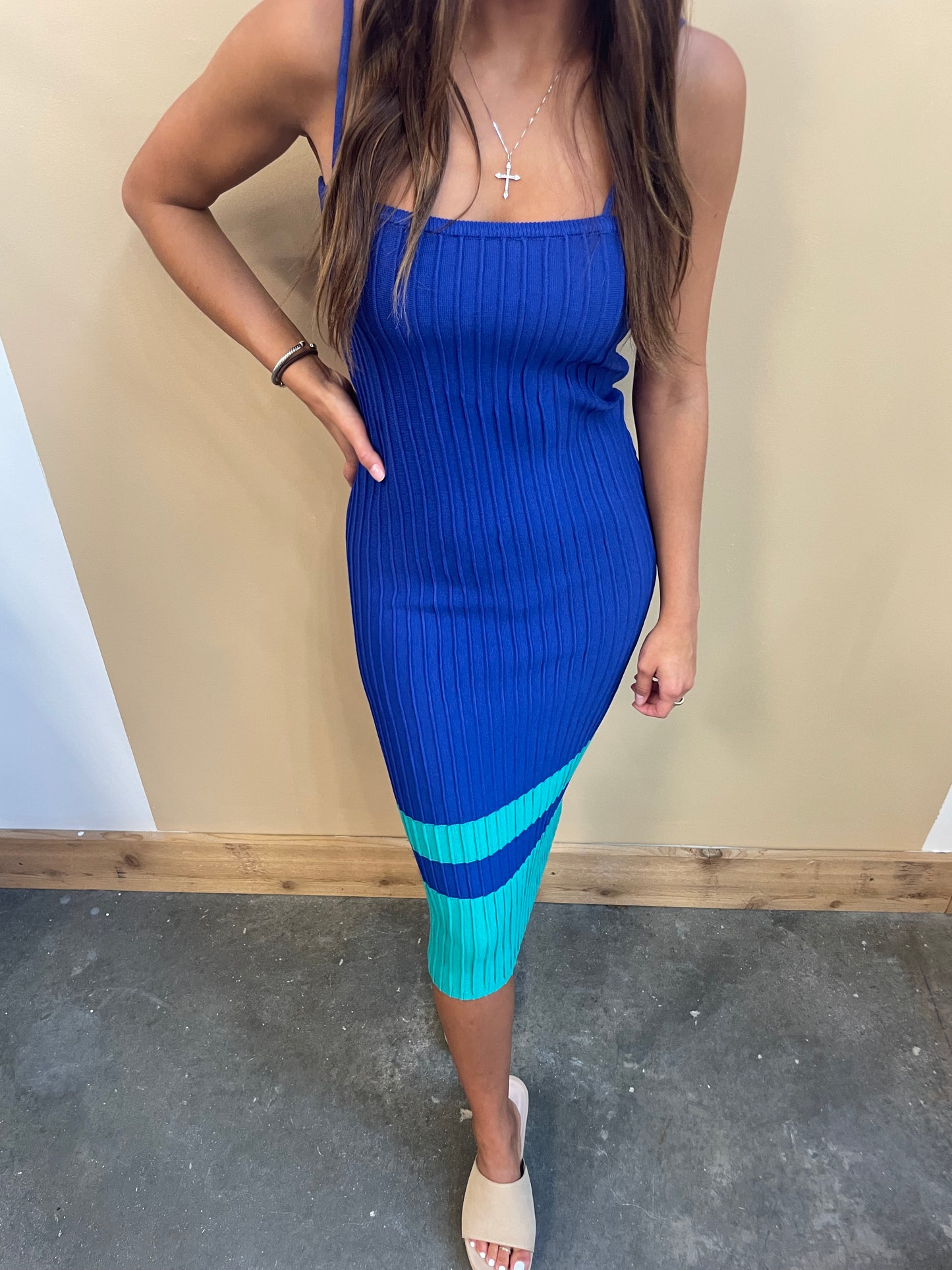 In The Moment Midi Dress
