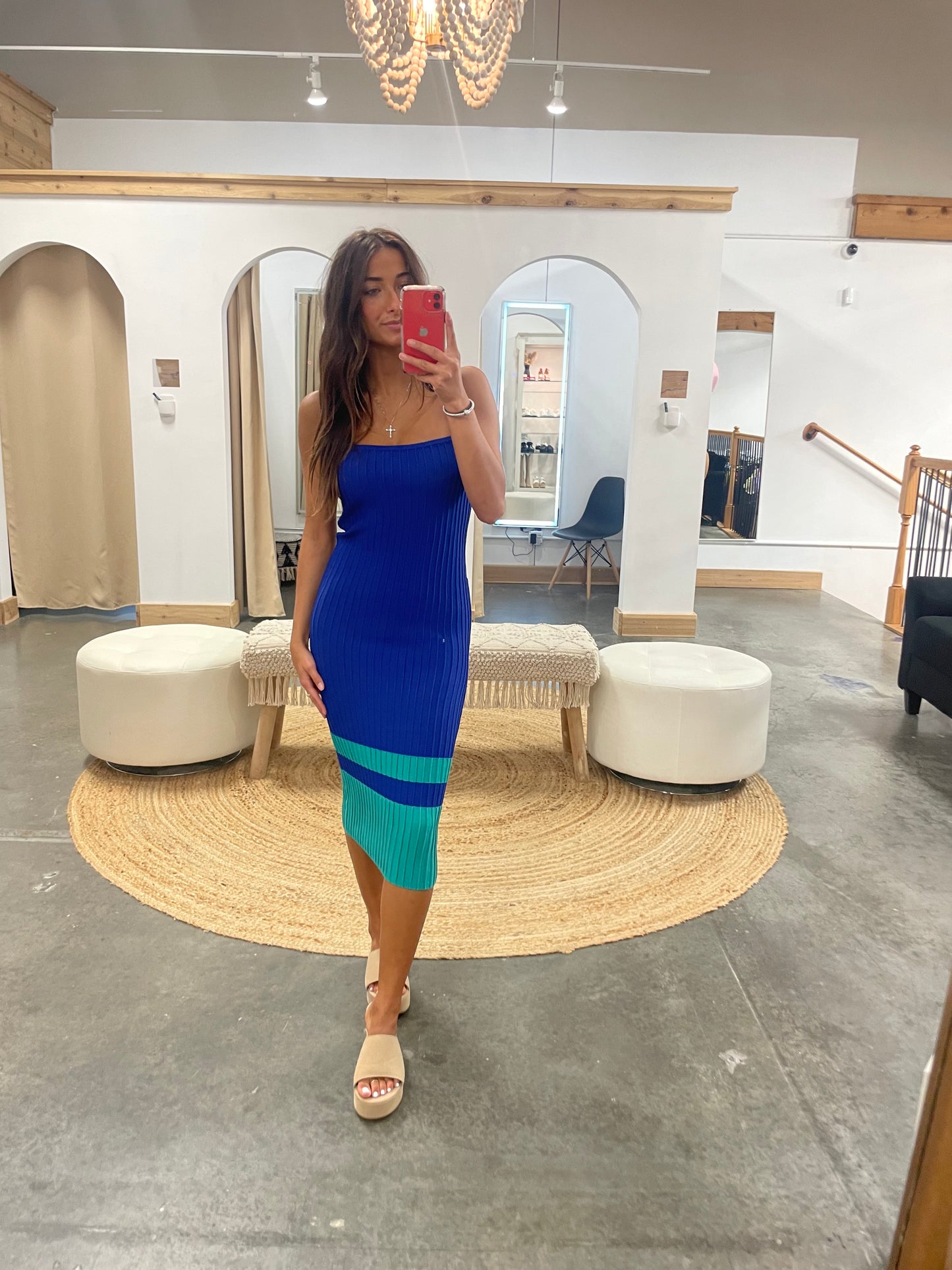 In The Moment Midi Dress