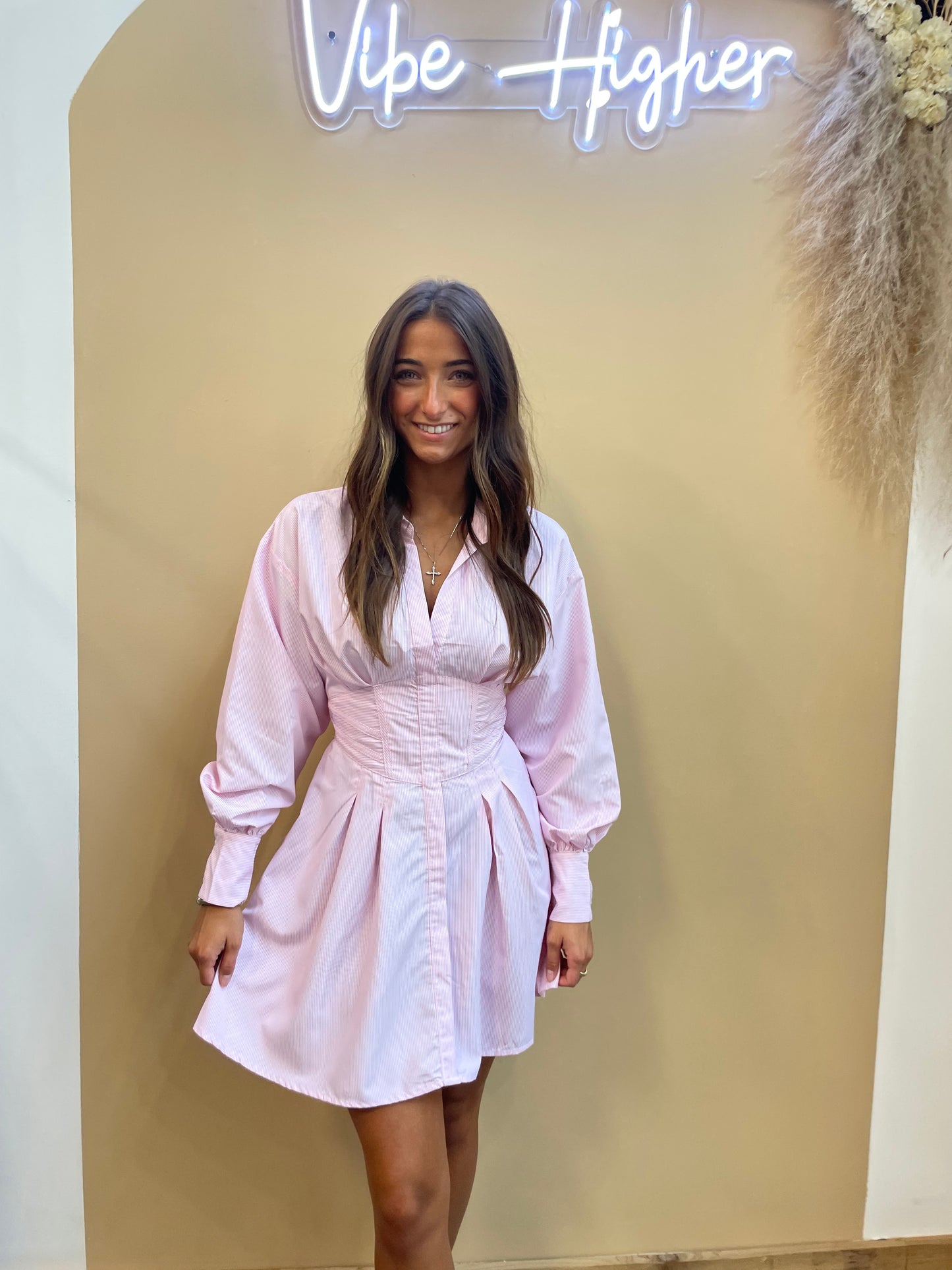 Alexa Pleated Dress