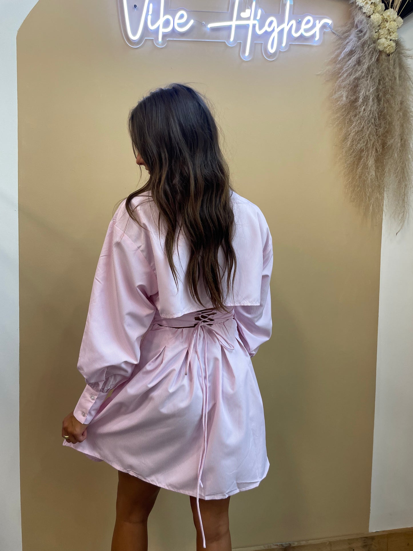 Alexa Pleated Dress