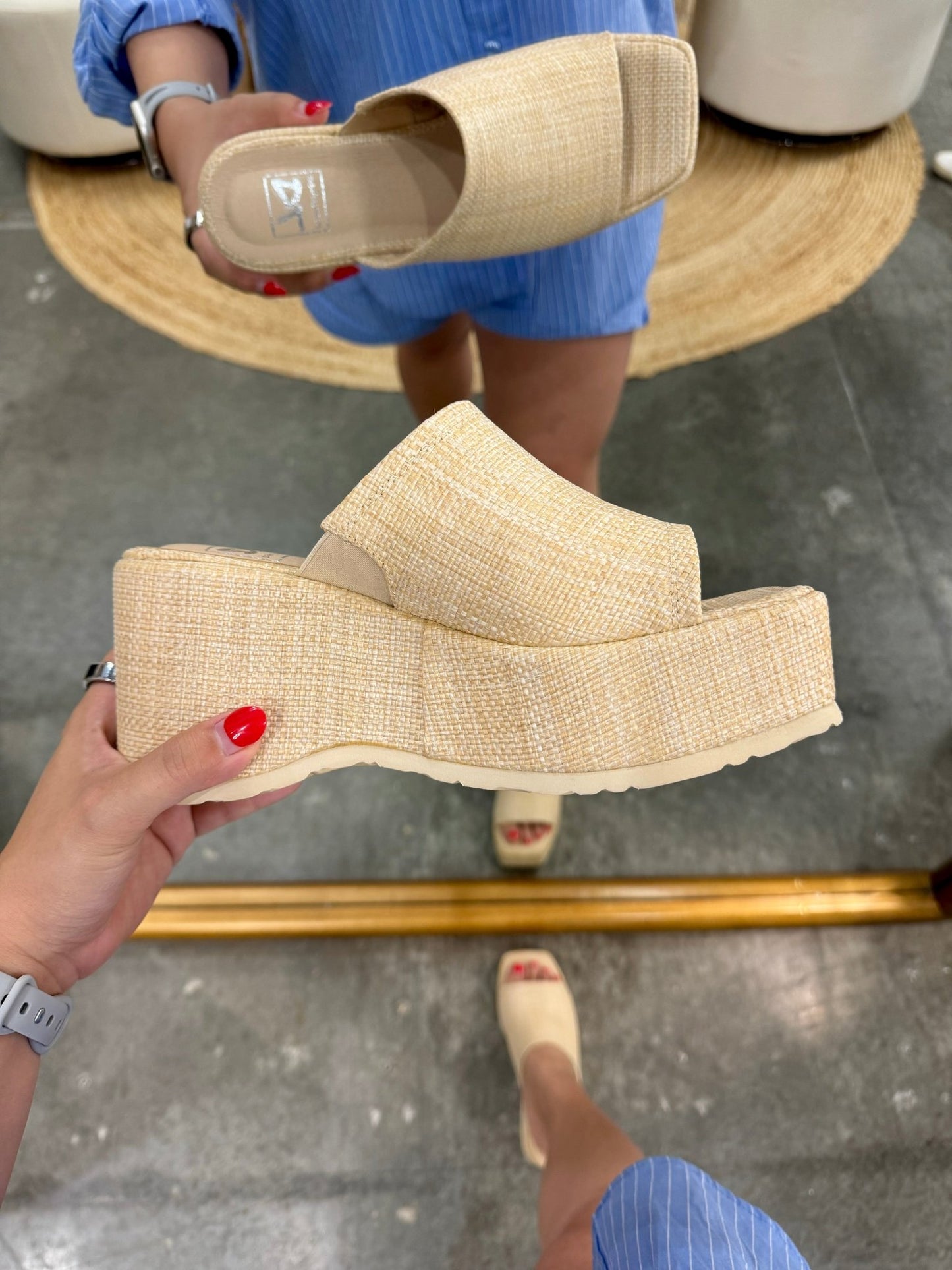 Trighton Platform Sandal - Arete Style