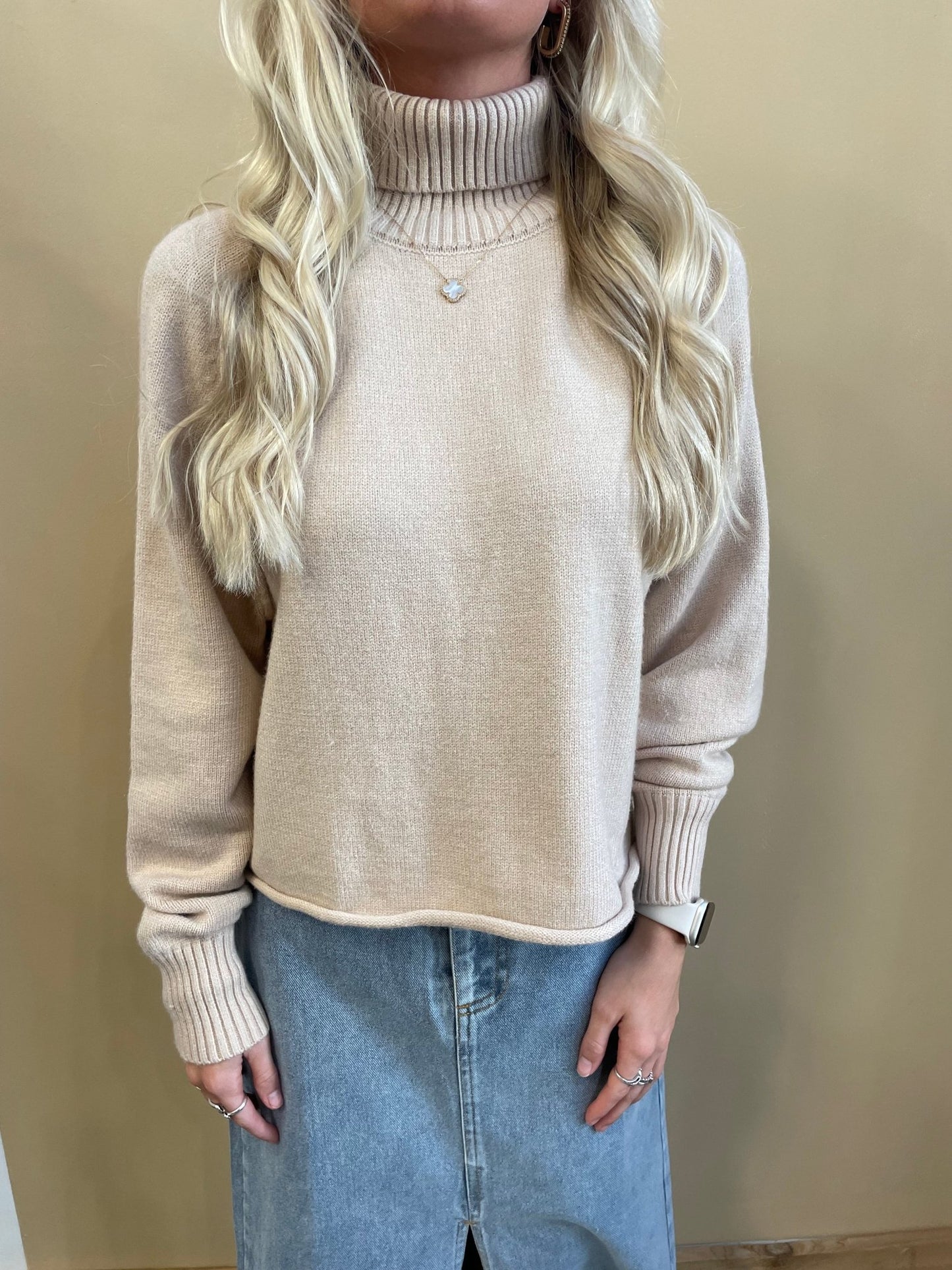 Abbey Turtleneck Sweater - Arete Style
