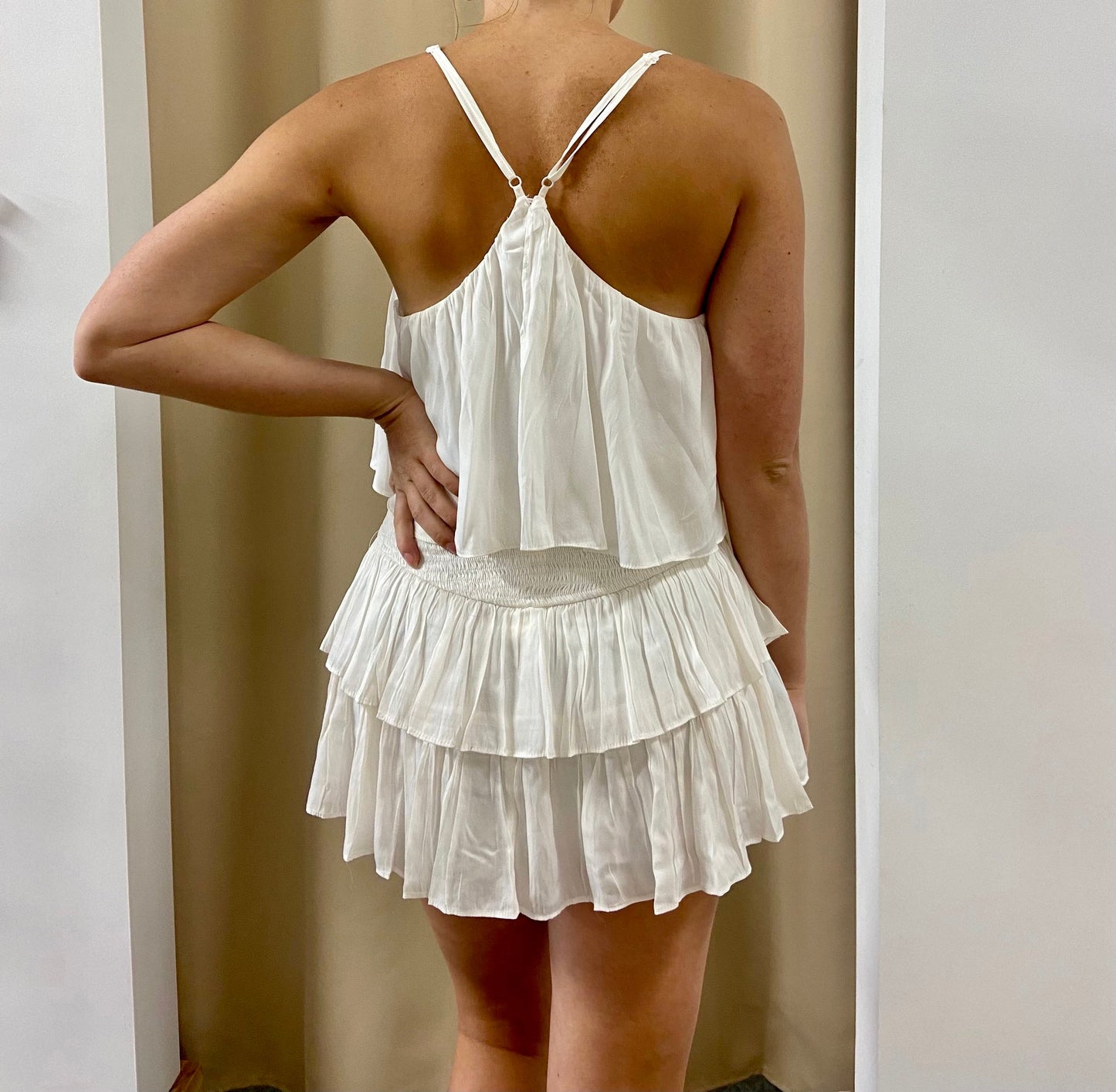 Aruba Ruffle Romper - Arete Style