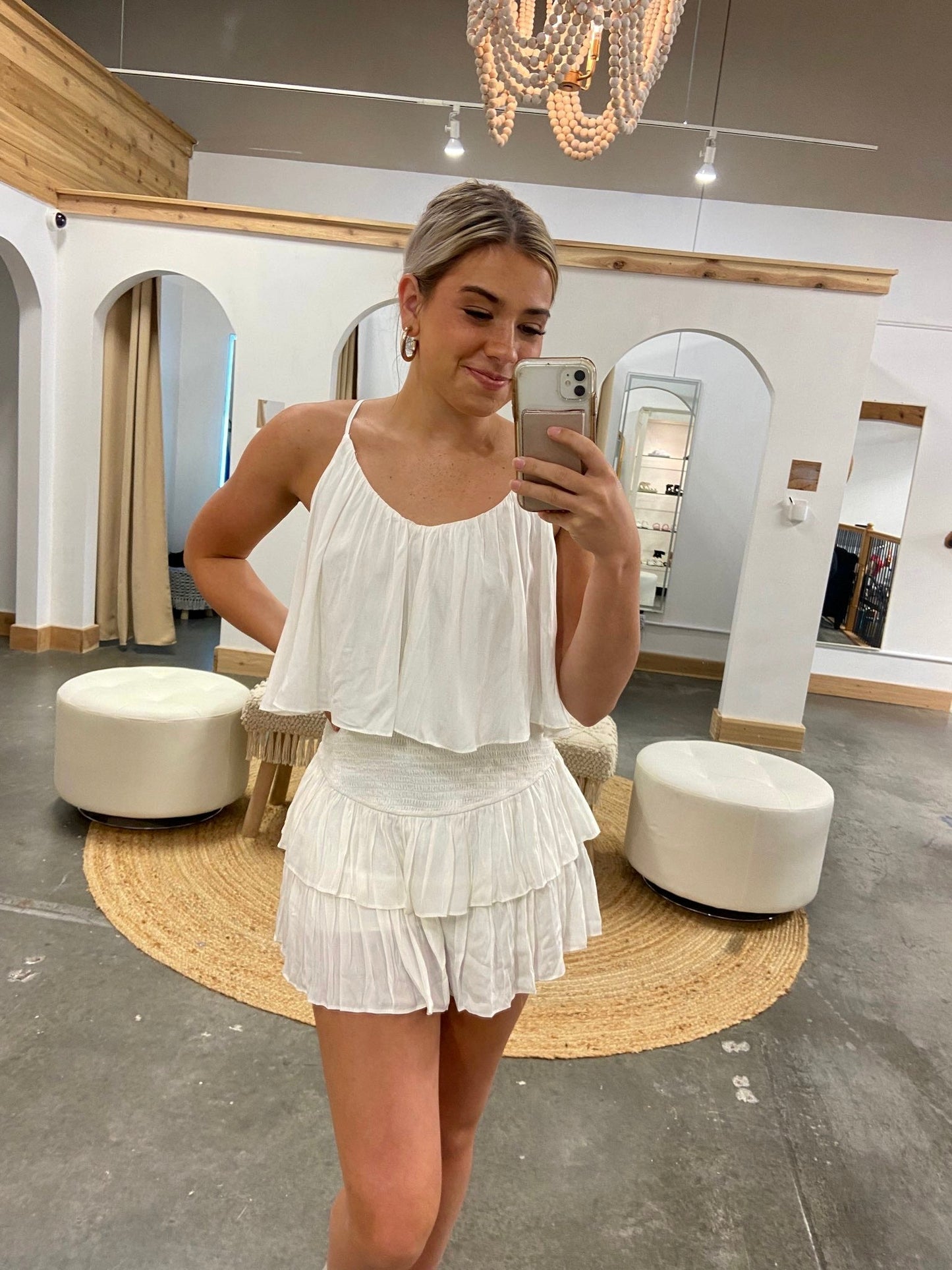 Aruba Ruffle Romper - Arete Style