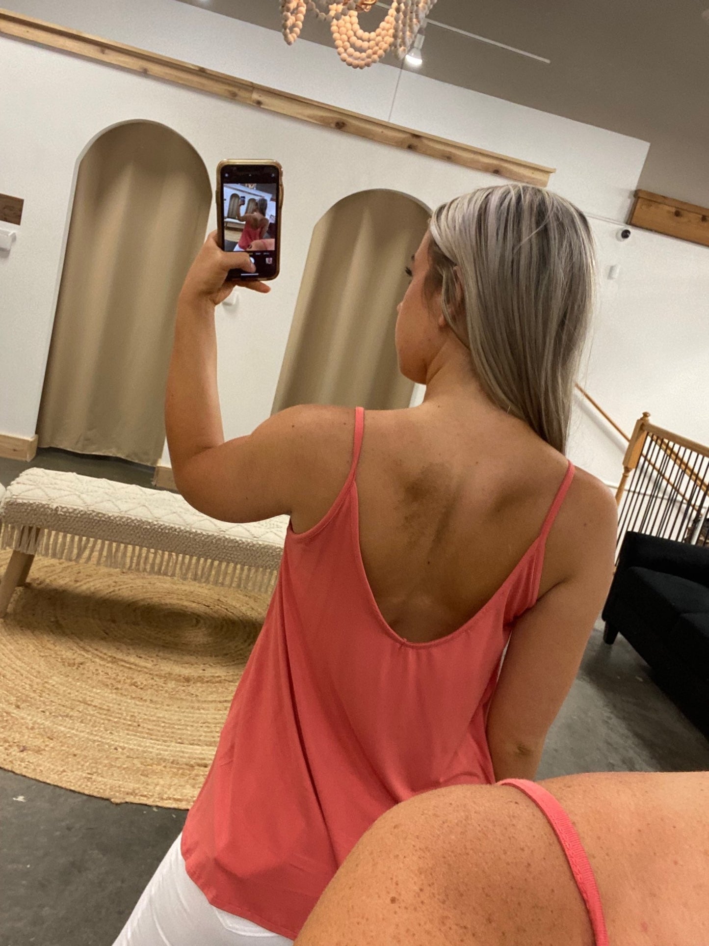 Basic V Neck Cami - Arete Style