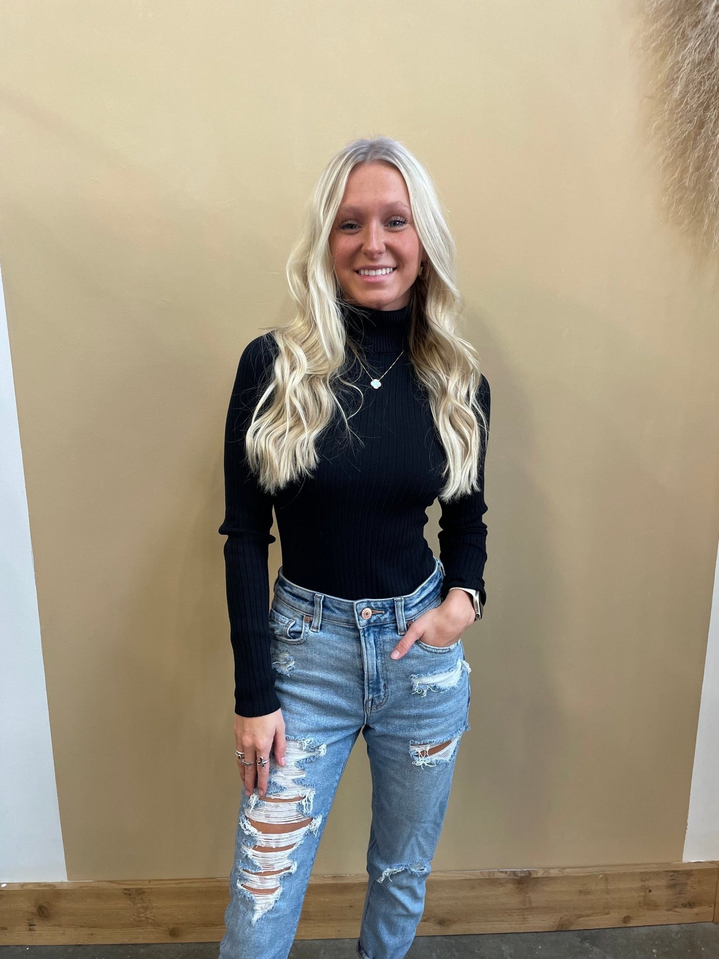 Caroline Long Sleeve Bodysuit - Arete Style