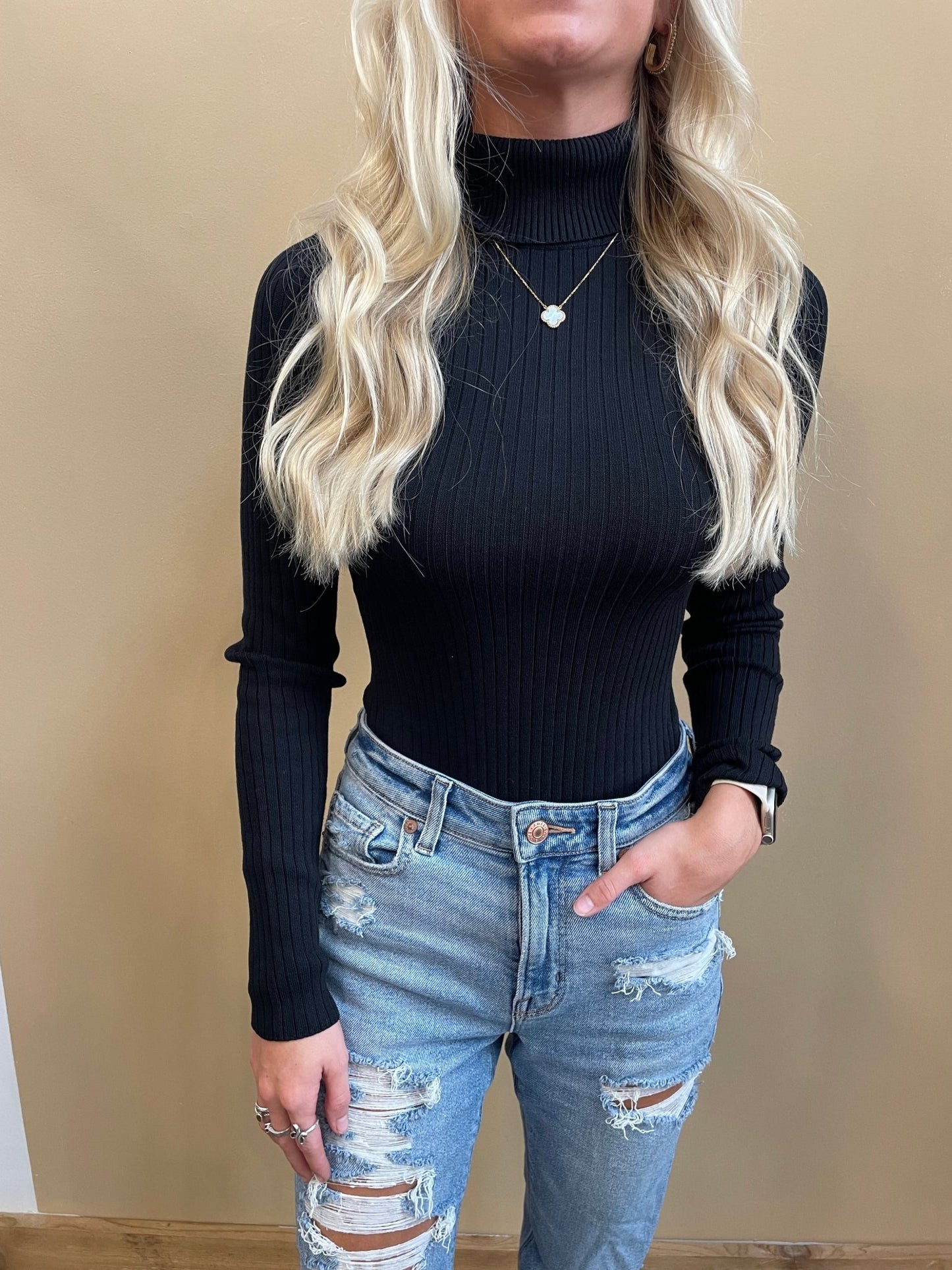 Caroline Long Sleeve Bodysuit - Arete Style