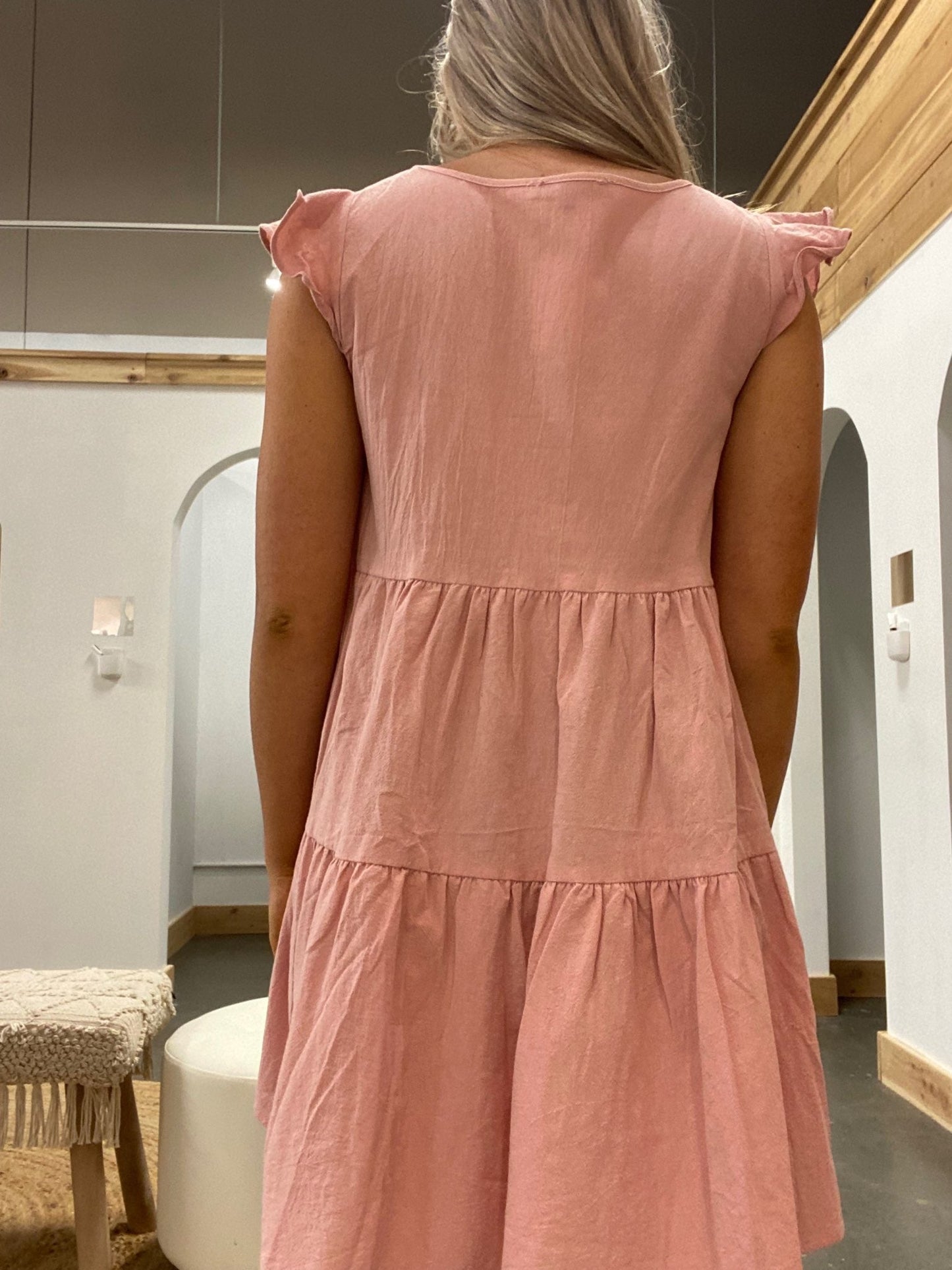 Chelsea V-neck Dress - Arete Style