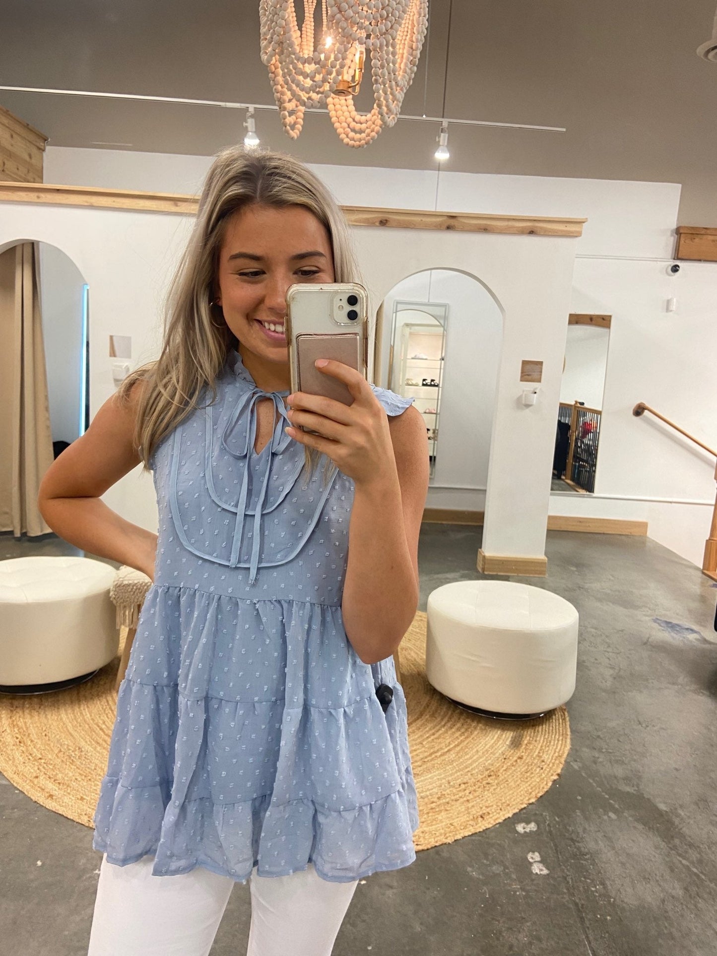 Dianne Ruffled Blouse - Arete Style