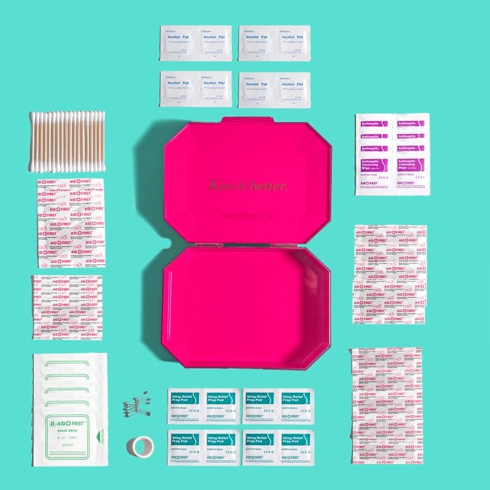 First Aid Kit | Metallic Rose Gold - Arete Style