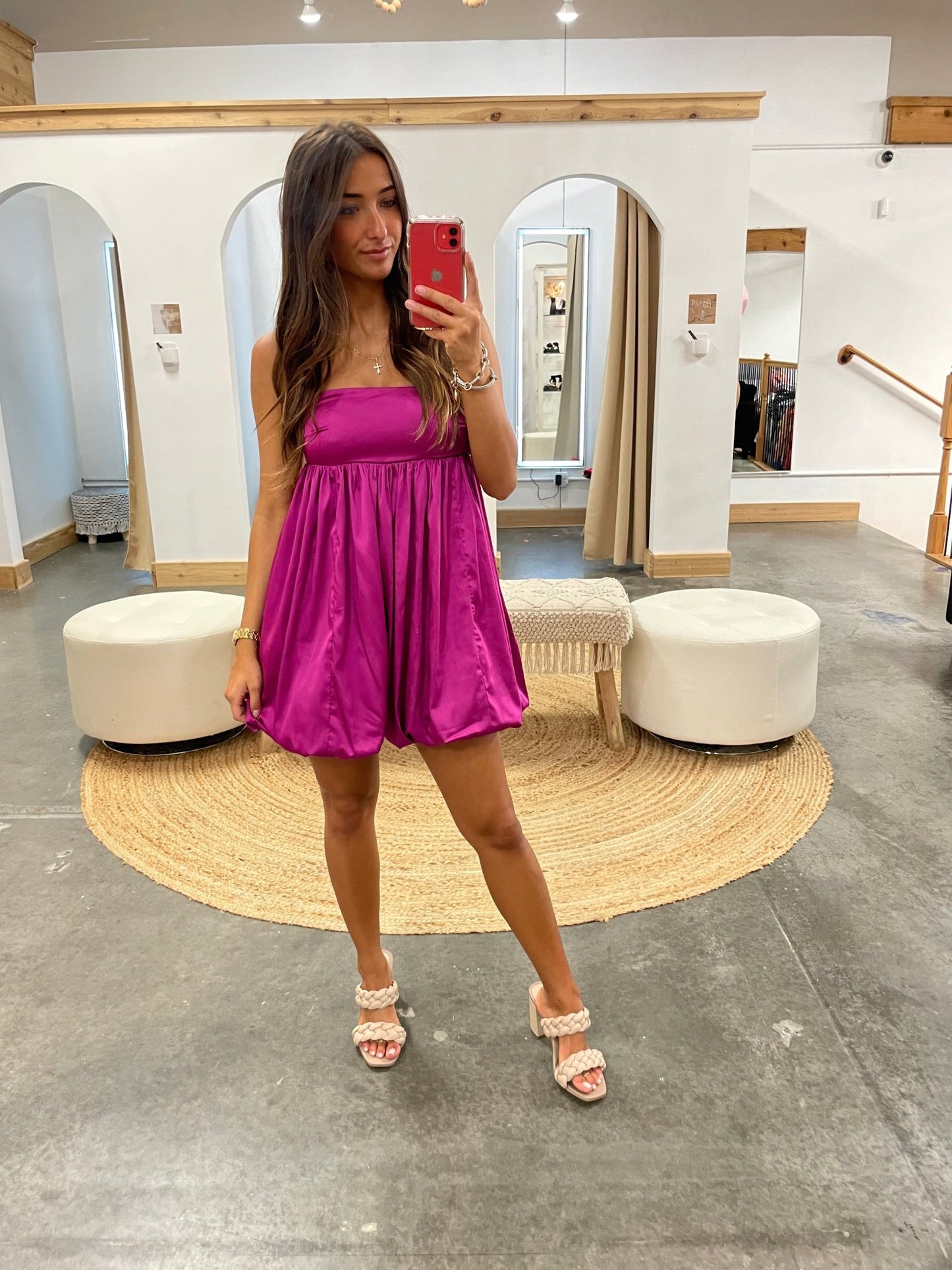 Geneveive Strapless Dress - Arete Style