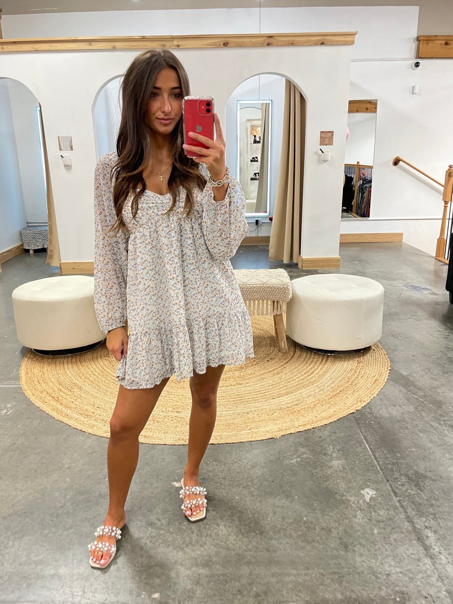 Gracie Babydoll Dress - Arete Style