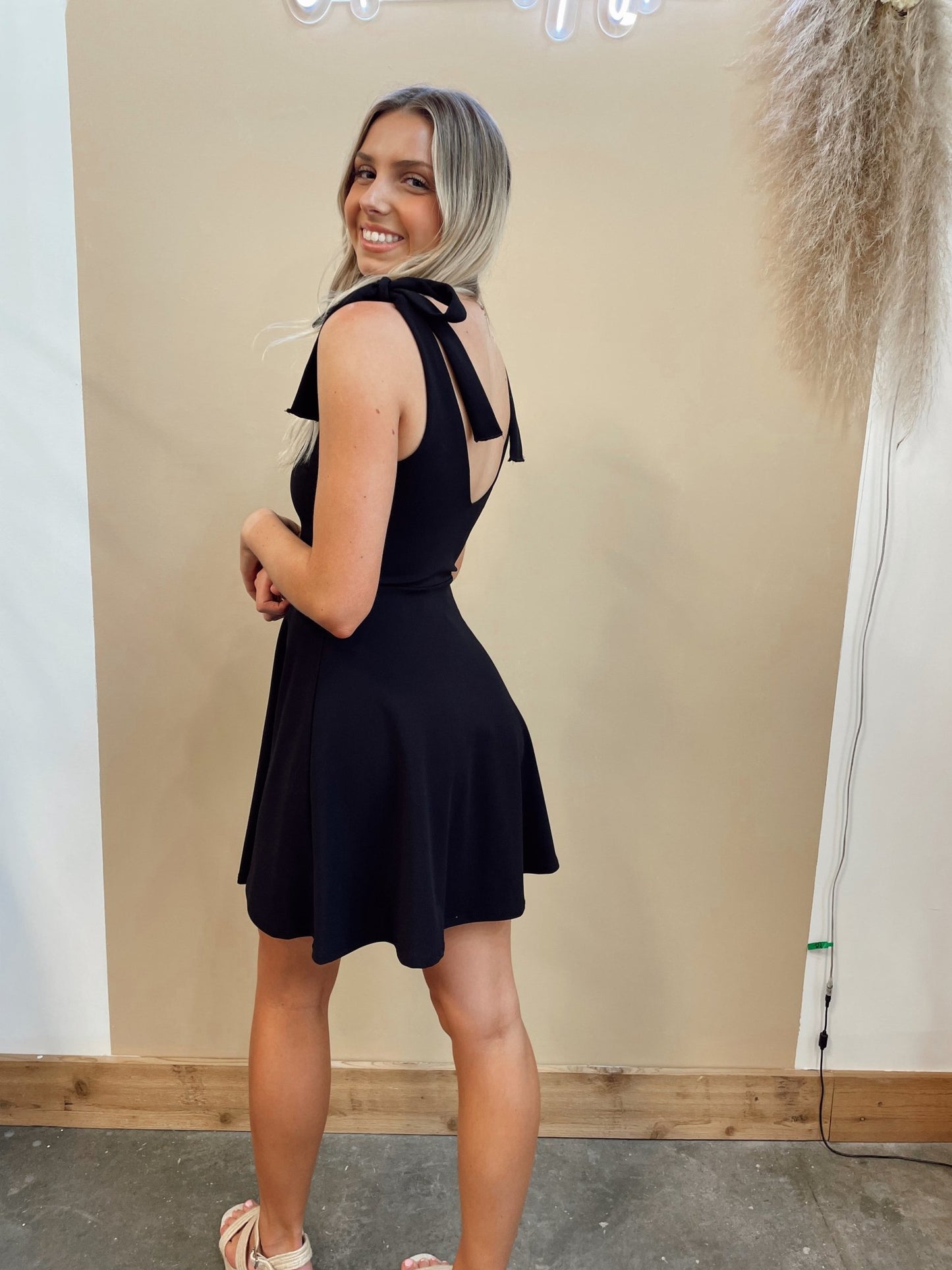 Harper Tie Dress - Arete Style