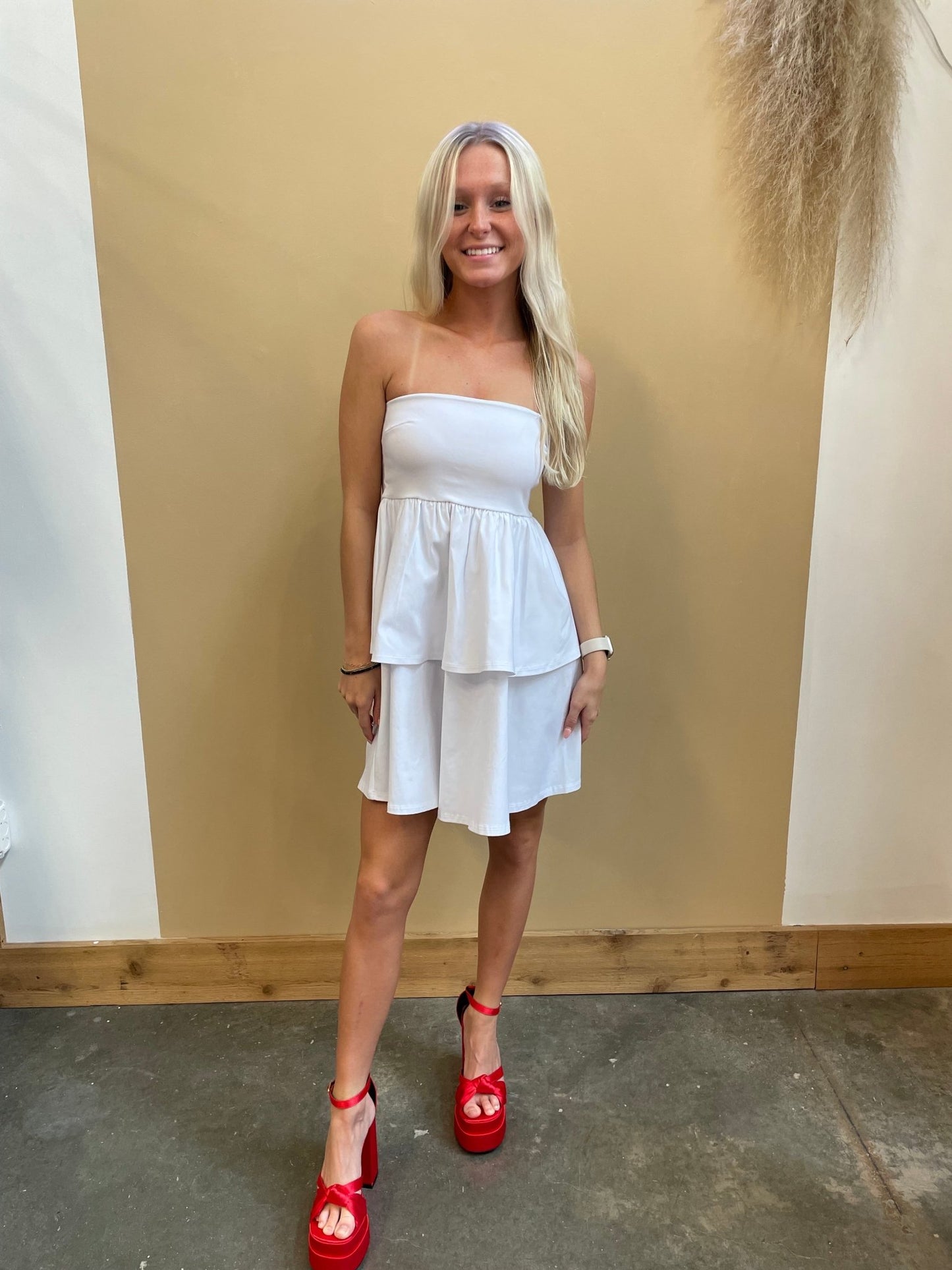 I'm With You Strapless Dress - Arete Style