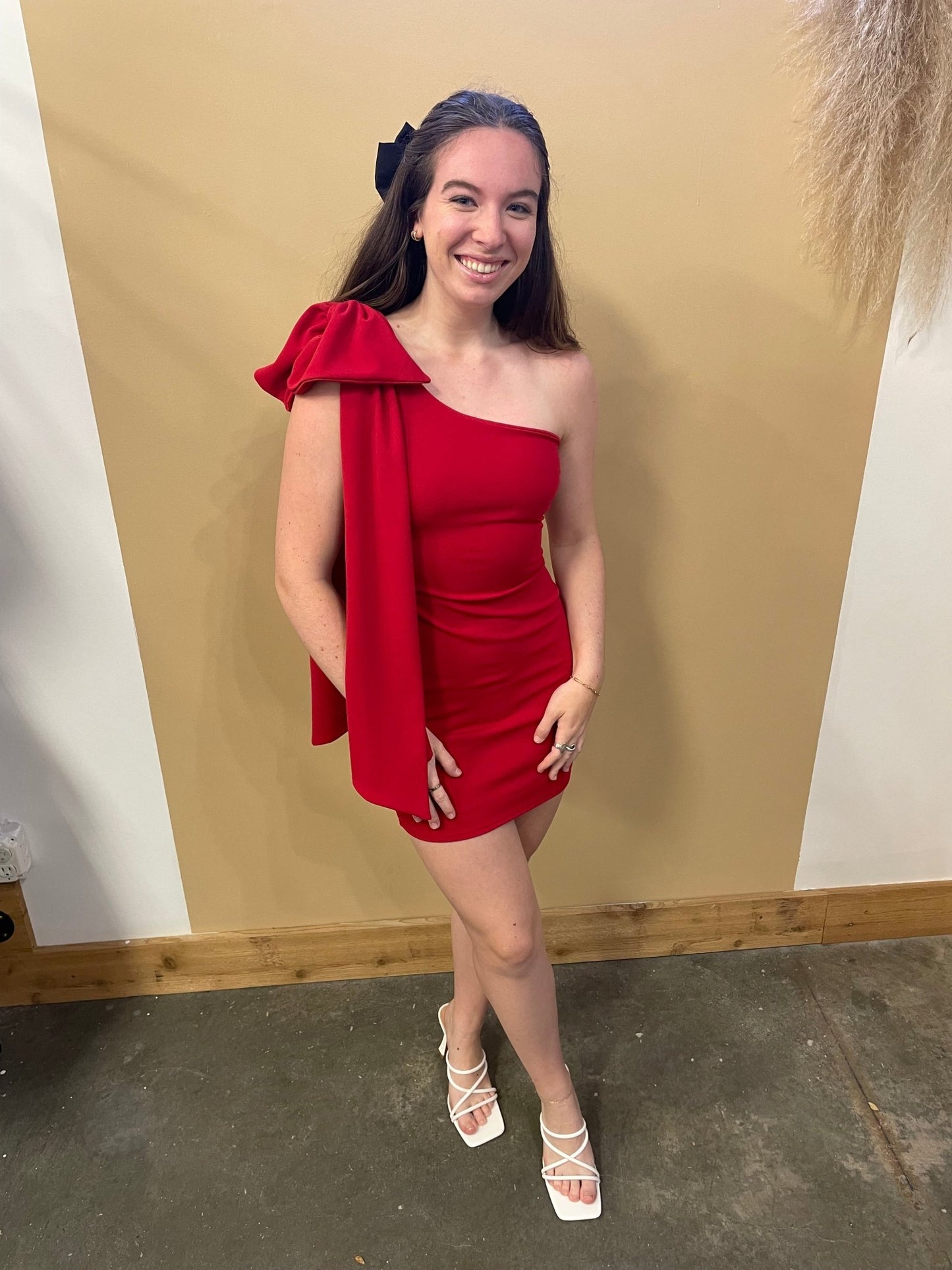 Kelsey One Shoulder Dress - Arete Style