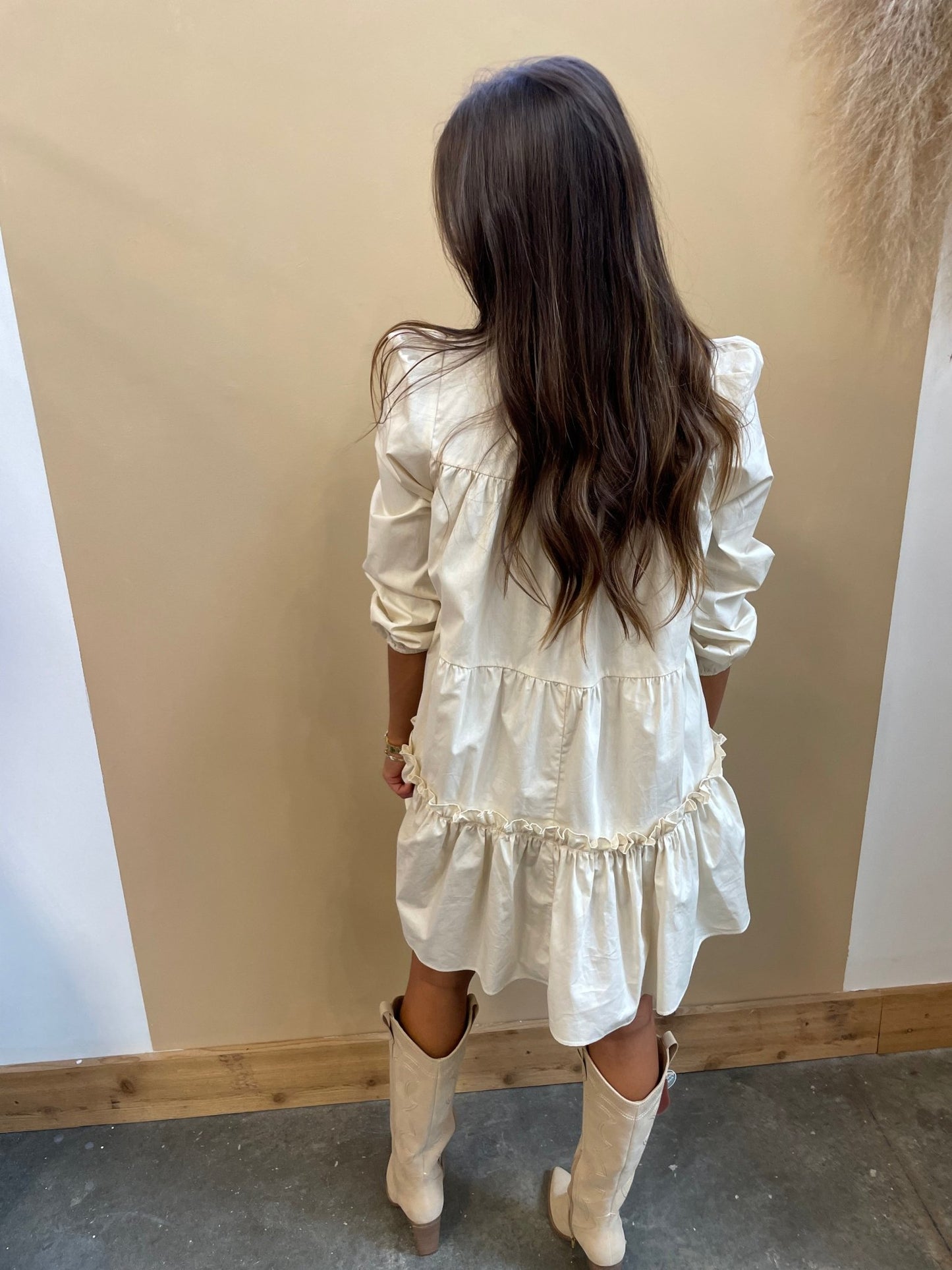 Kiera Ruffle Dress - Arete Style