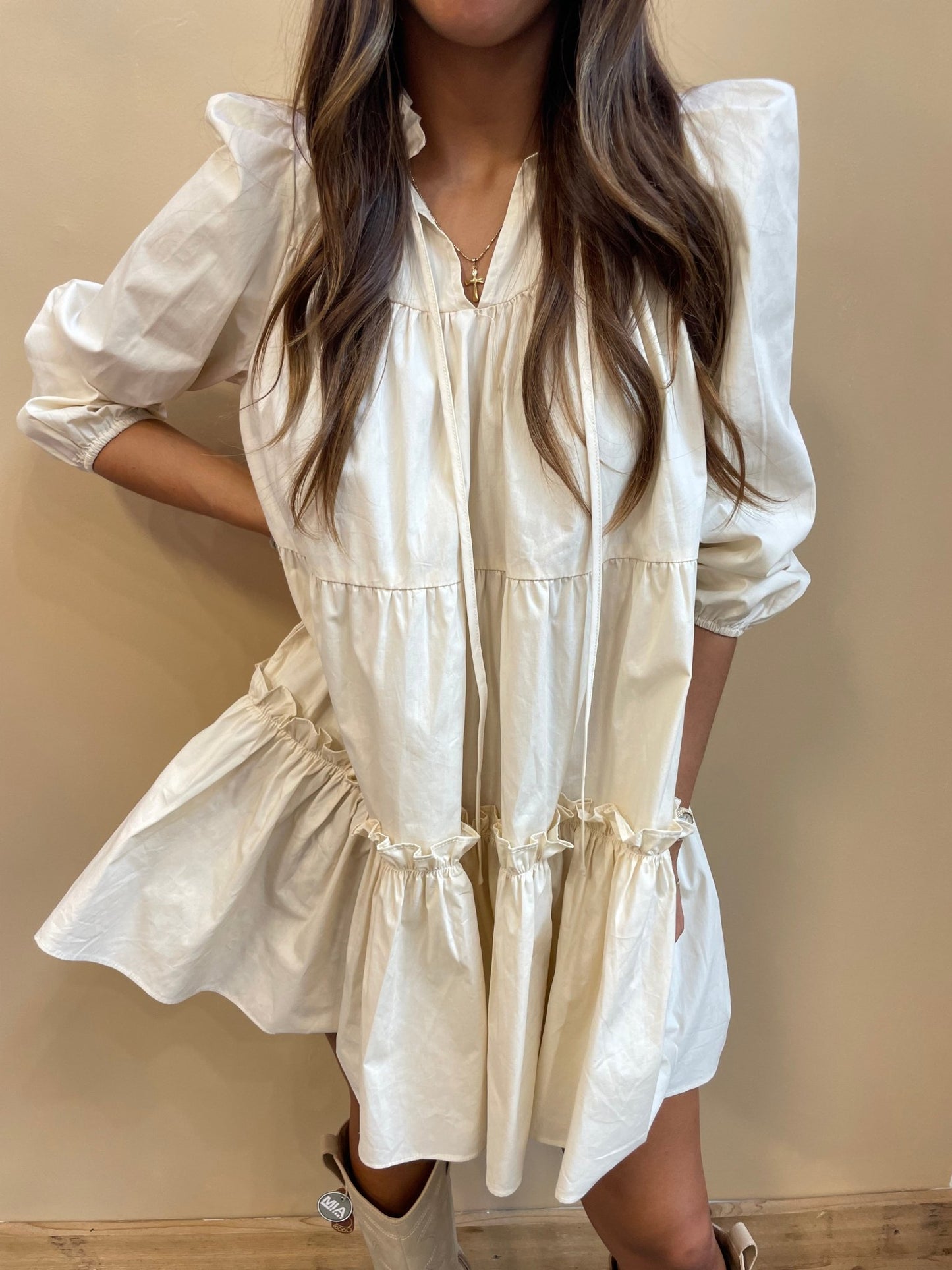 Kiera Ruffle Dress - Arete Style